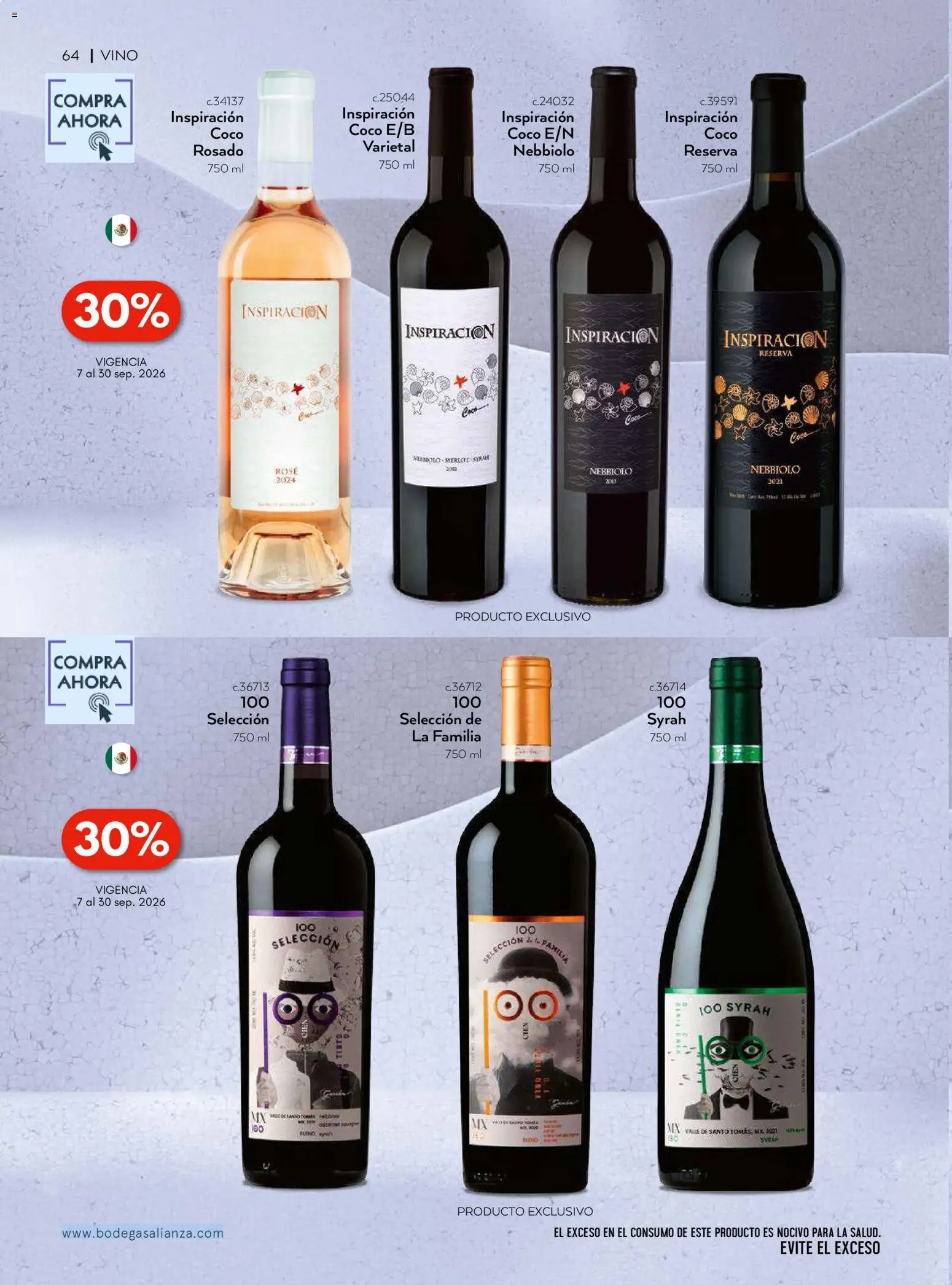 Vista previa las ofertas de la tienda Bodegas Alianza - Bodegas Alianza catálogo desde el 01/07/2026 
