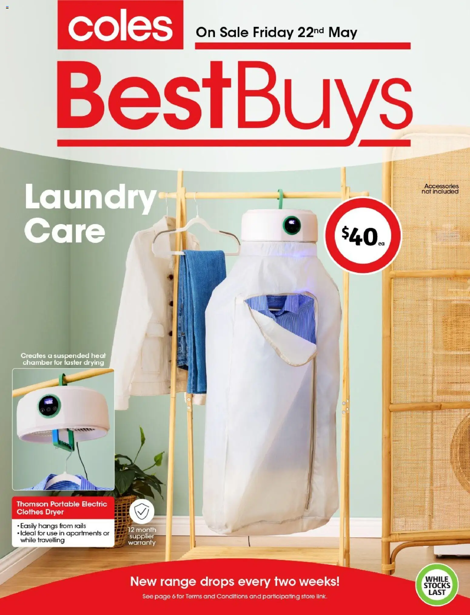 Preview of catalogue Coles catalogue Best Buys from shop Coles valid 22/05/2026