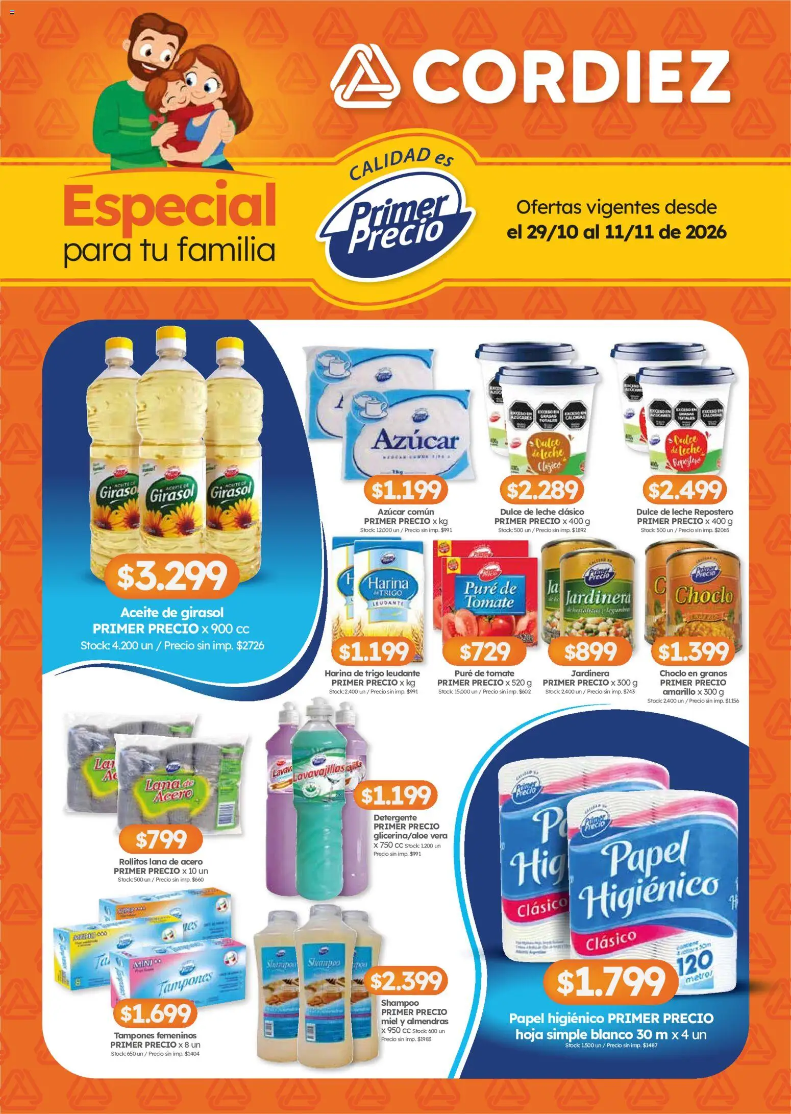 Vista previa del folleto de la tienda Cordiez válido desde el 29/10/2026 