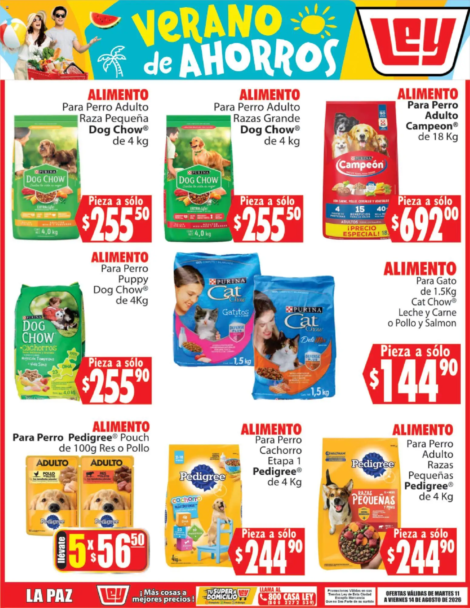 Vista previa las ofertas de la tienda Casa Ley - Casa Ley folleto Verano de ahorros desde el 11/08/2026 
