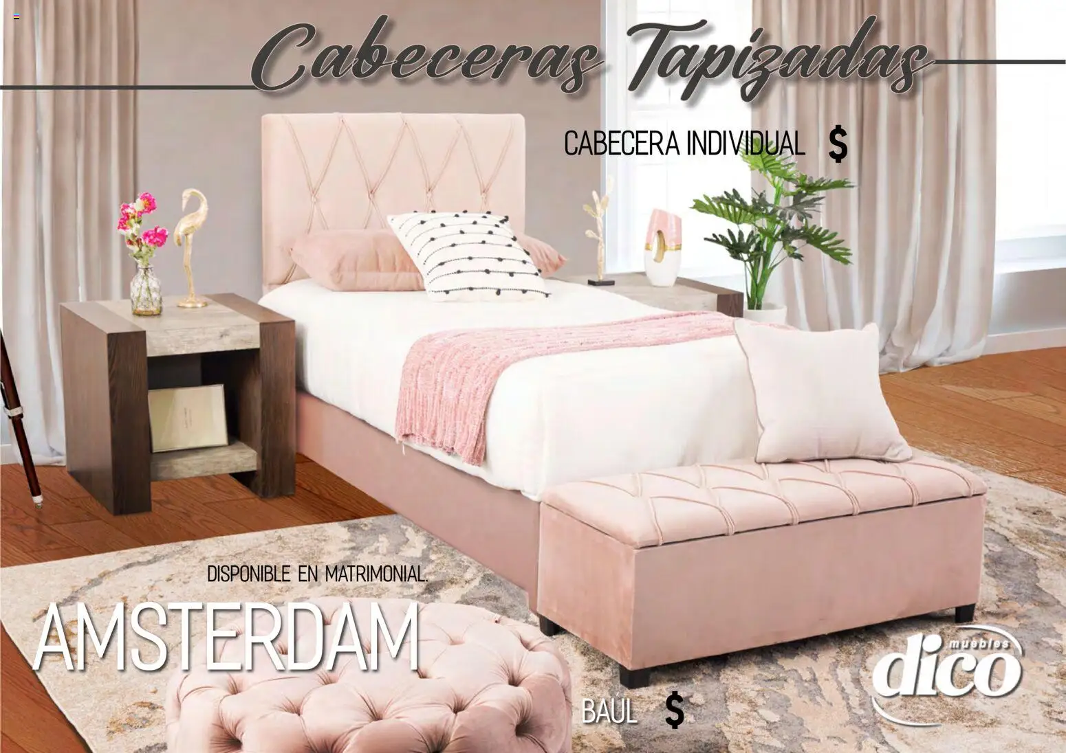 Vista previa las ofertas de la tienda Muebles Dico - Muebles Dico catálogo Camas tapizadas desde el 01/04/2026 