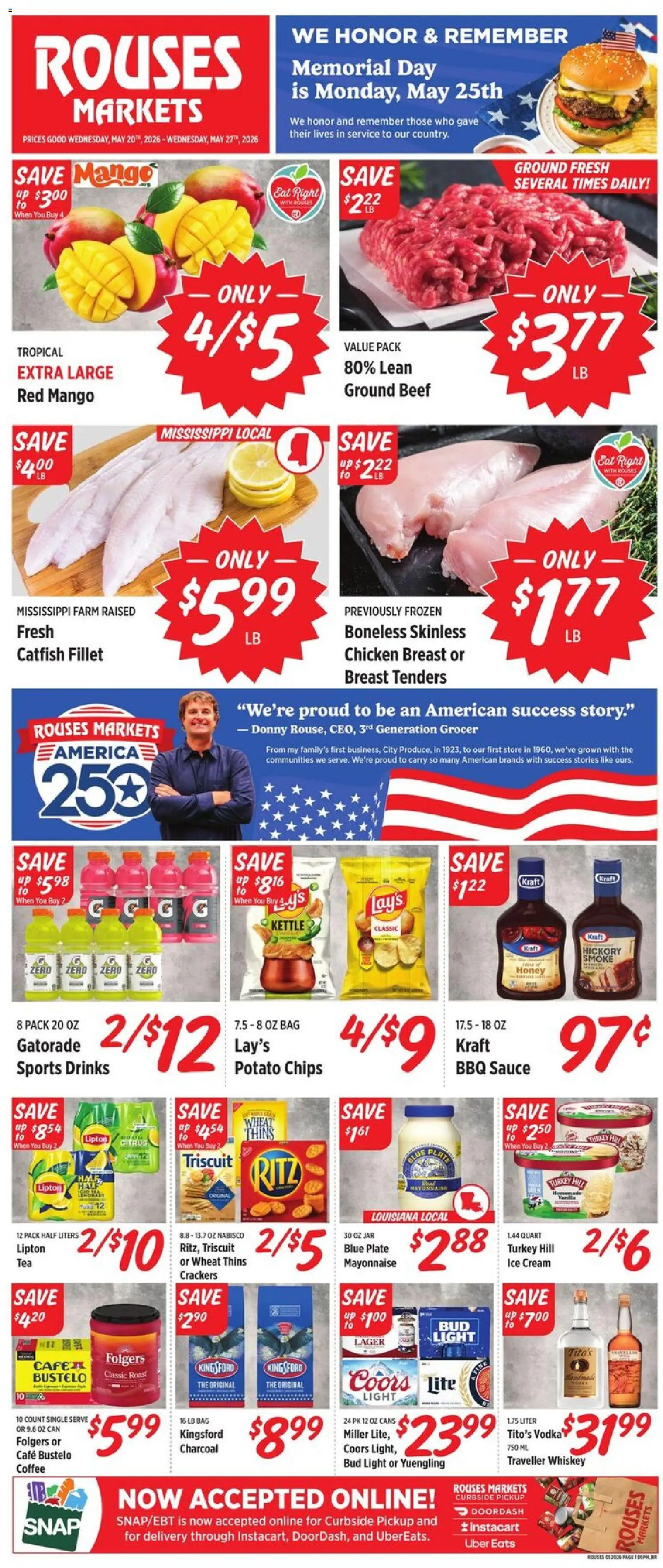 Ad Preview of Rouses Rouses Weekly Ad from 05/20/2026