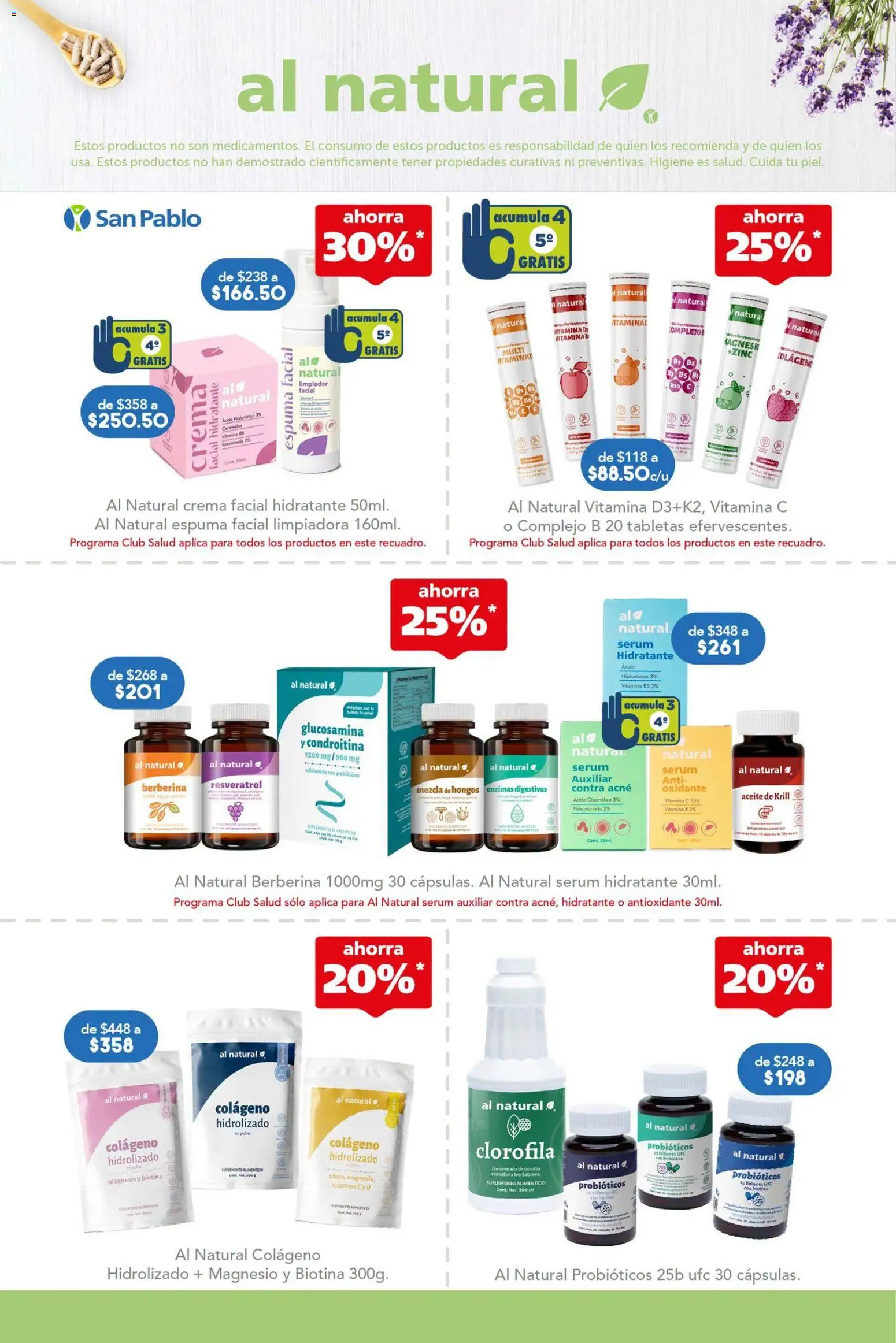 Vista previa las ofertas de la tienda Farmacia San Pablo - Farmacia San Pablo catálogo desde el 30/08/2026 