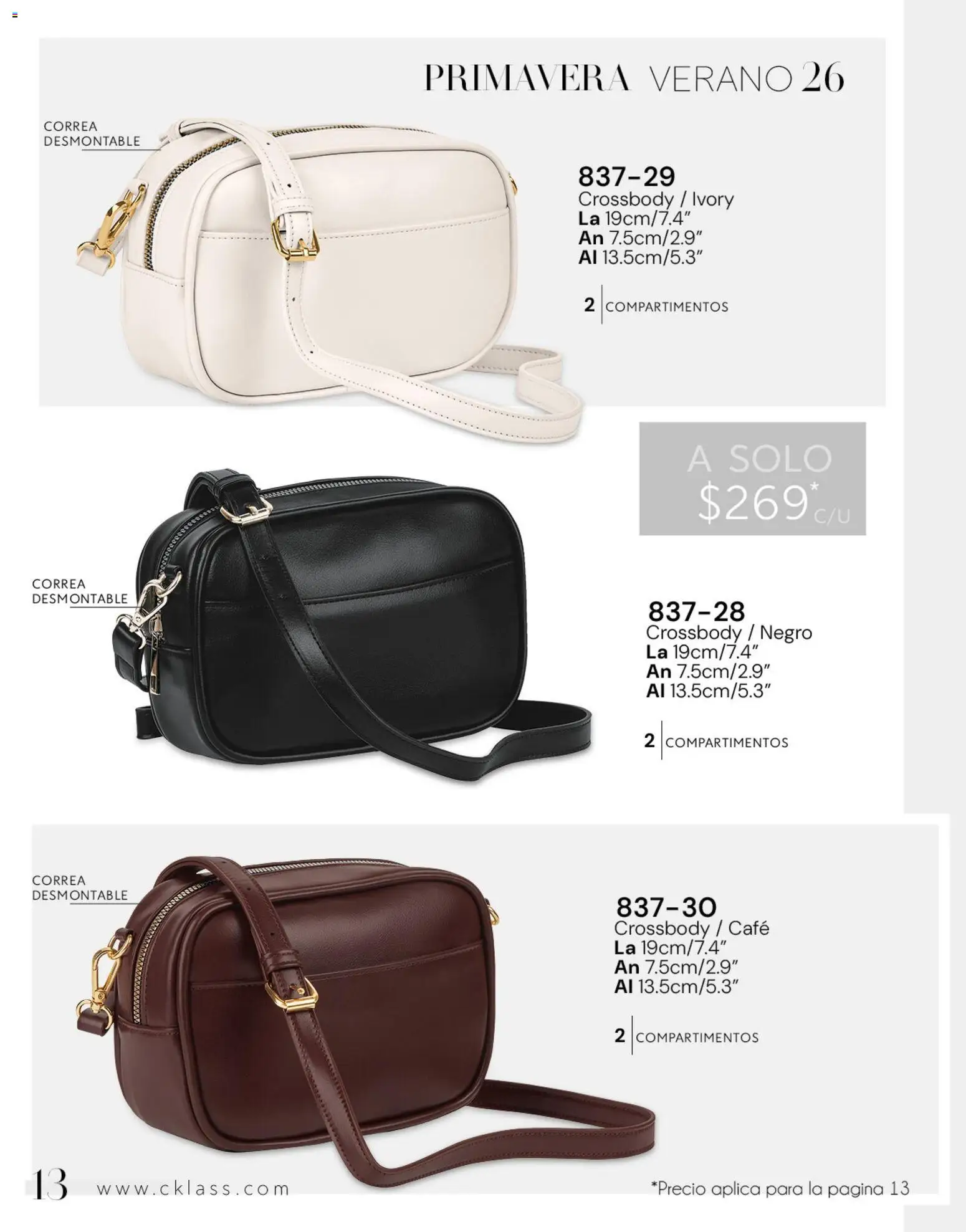 Vista previa las ofertas de la tienda Cklass - Catálogo Dama Calzado desde el 02/01/2026 - Café