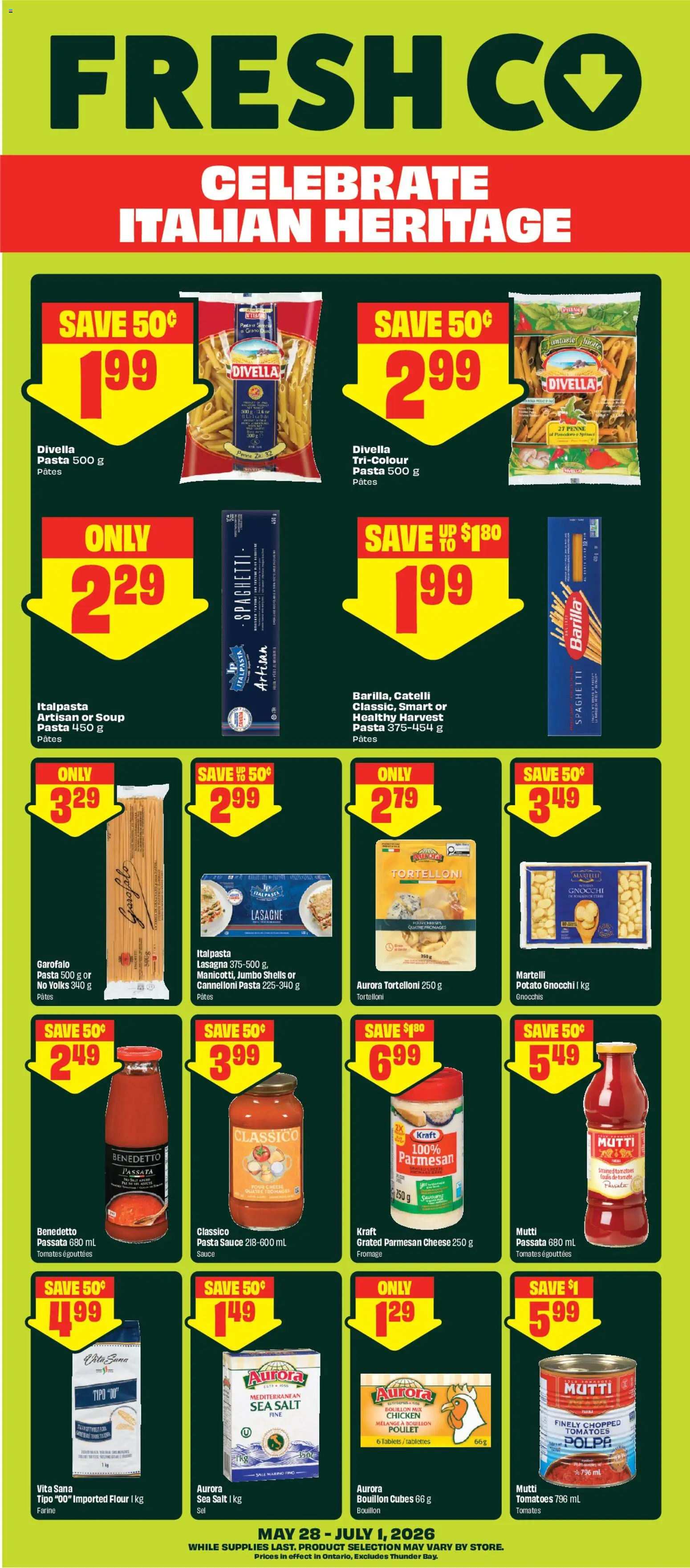 Preview of leaflet FreshCo Special Promotion from shop FreshCo is valid from May 28, 2026