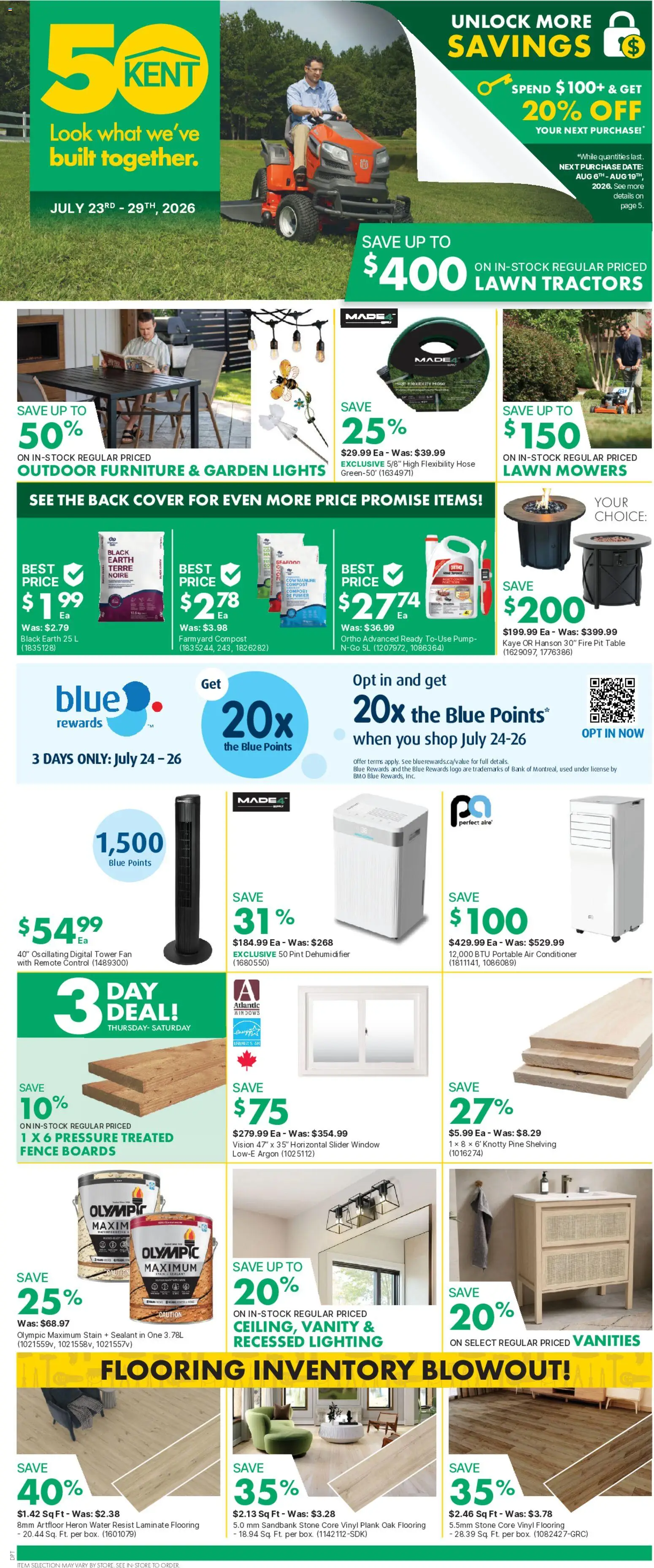 Preview of leaflet Kent weekly flyer / circulaire from shop Kent is valid from Jul 23, 2026