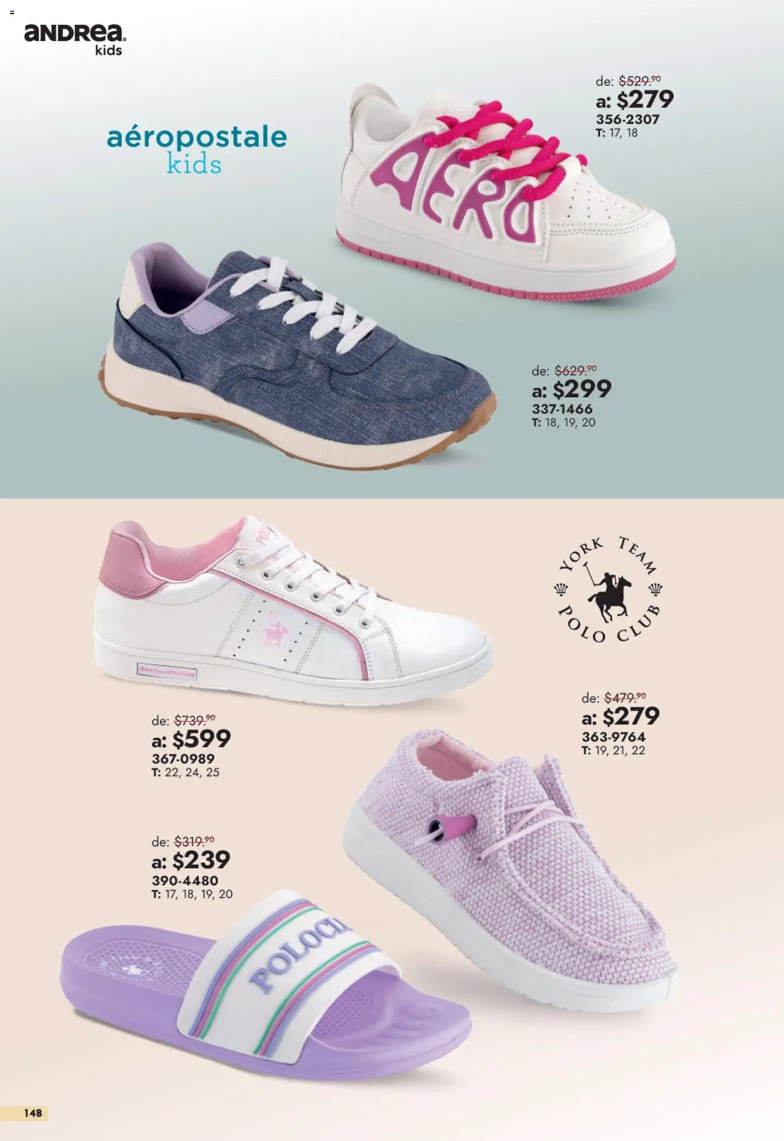 Vista previa las ofertas de la tienda Andrea - Andrea catálogo Outlet desde el 13/09/2026 
