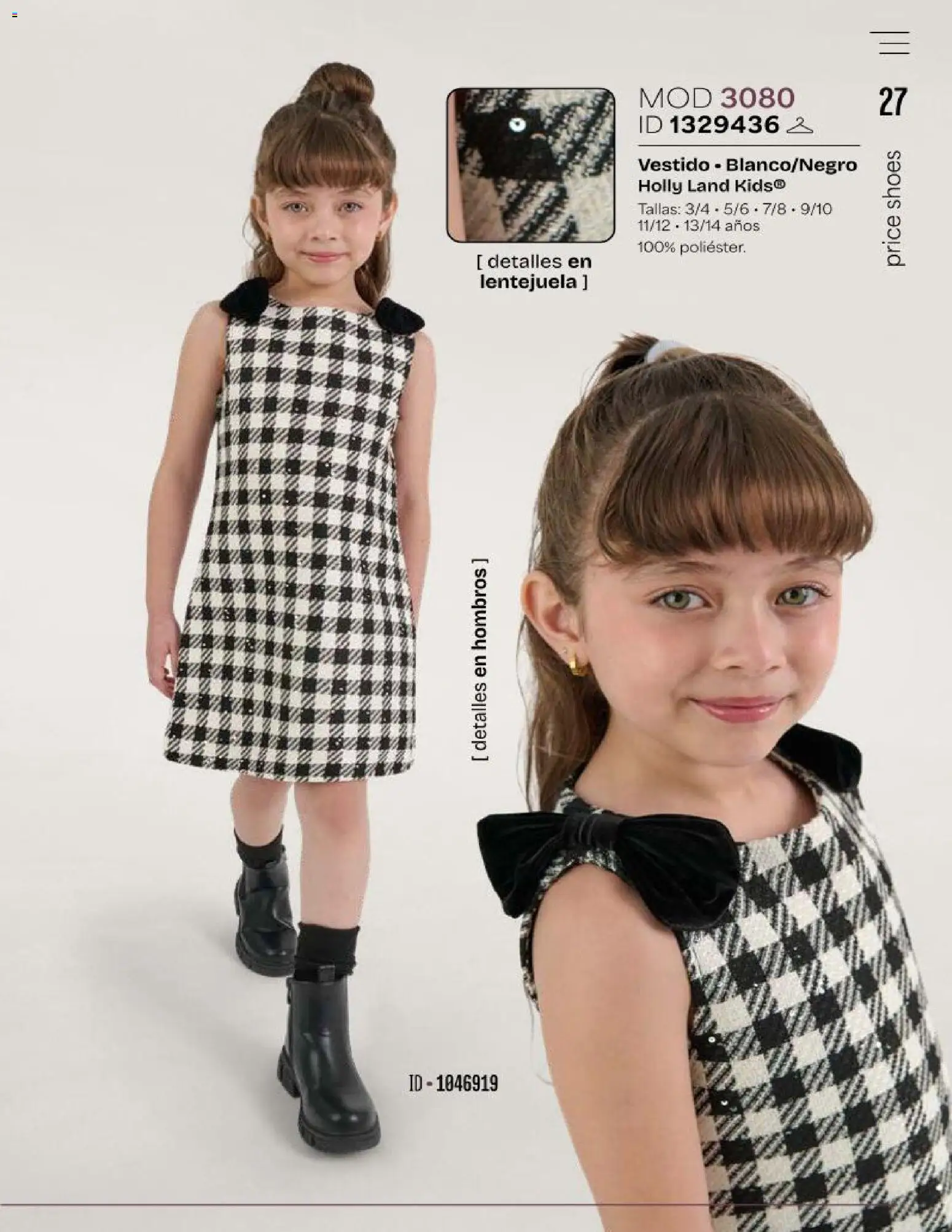 Vista previa las ofertas de la tienda Price Shoes - Price Shoes catálogo Kids desde el 01/10/2026 - Vestido