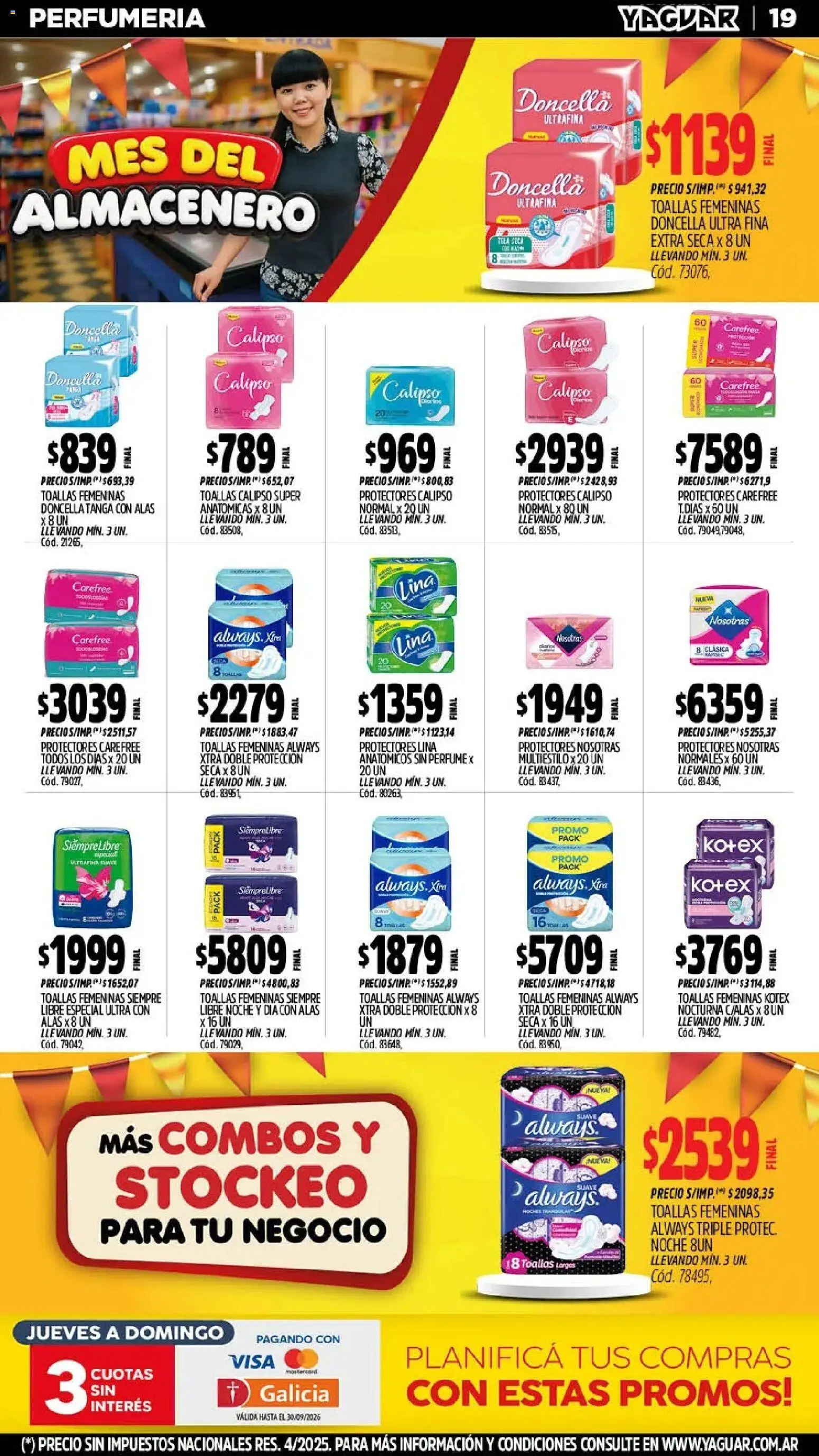 Vista previa del folleto de la tienda Yaguar válido desde el 28/09/2026 - Perfume, Toallas
