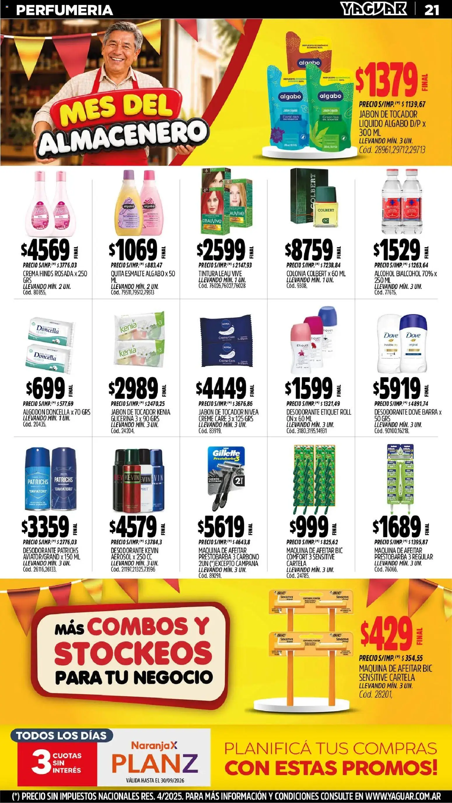 Vista previa del folleto de la tienda Yaguar válido desde el 31/08/2026 