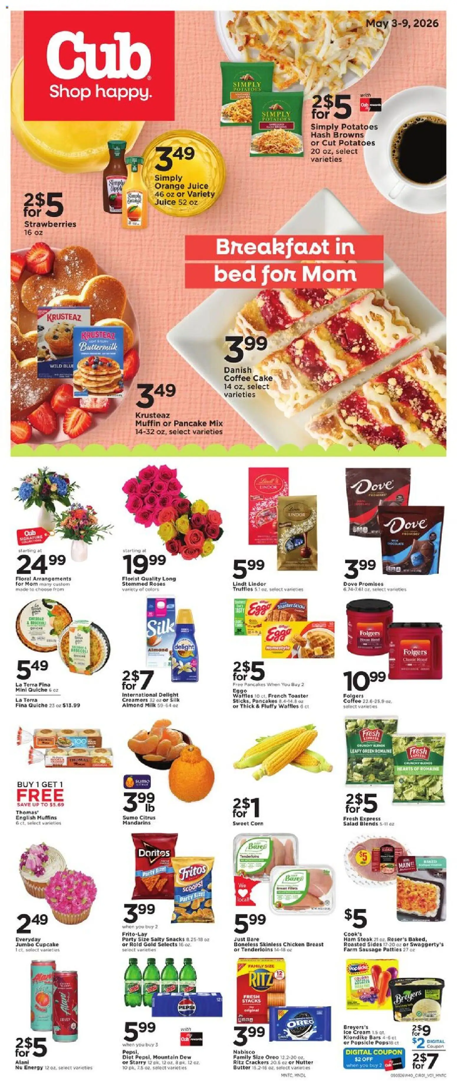 Ad Preview of Cub Foods Cub Foods Weekly Savings - MN from 05/03/2026