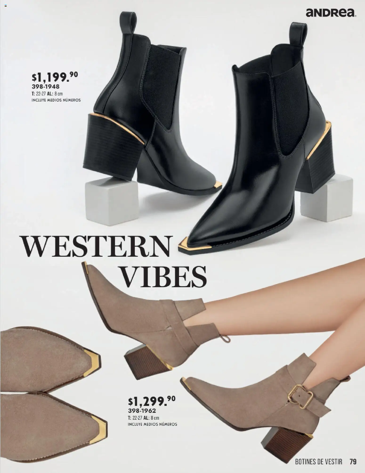 Vista previa las ofertas de la tienda Andrea - Andrea catálogo Otoño Invierno desde el 23/08/2026 