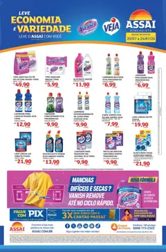Pré-Visualização do folheto "Assaí Atacadista ofertas - PR" da loja Assaí Atacadista válido a partir de 20/07/2026
