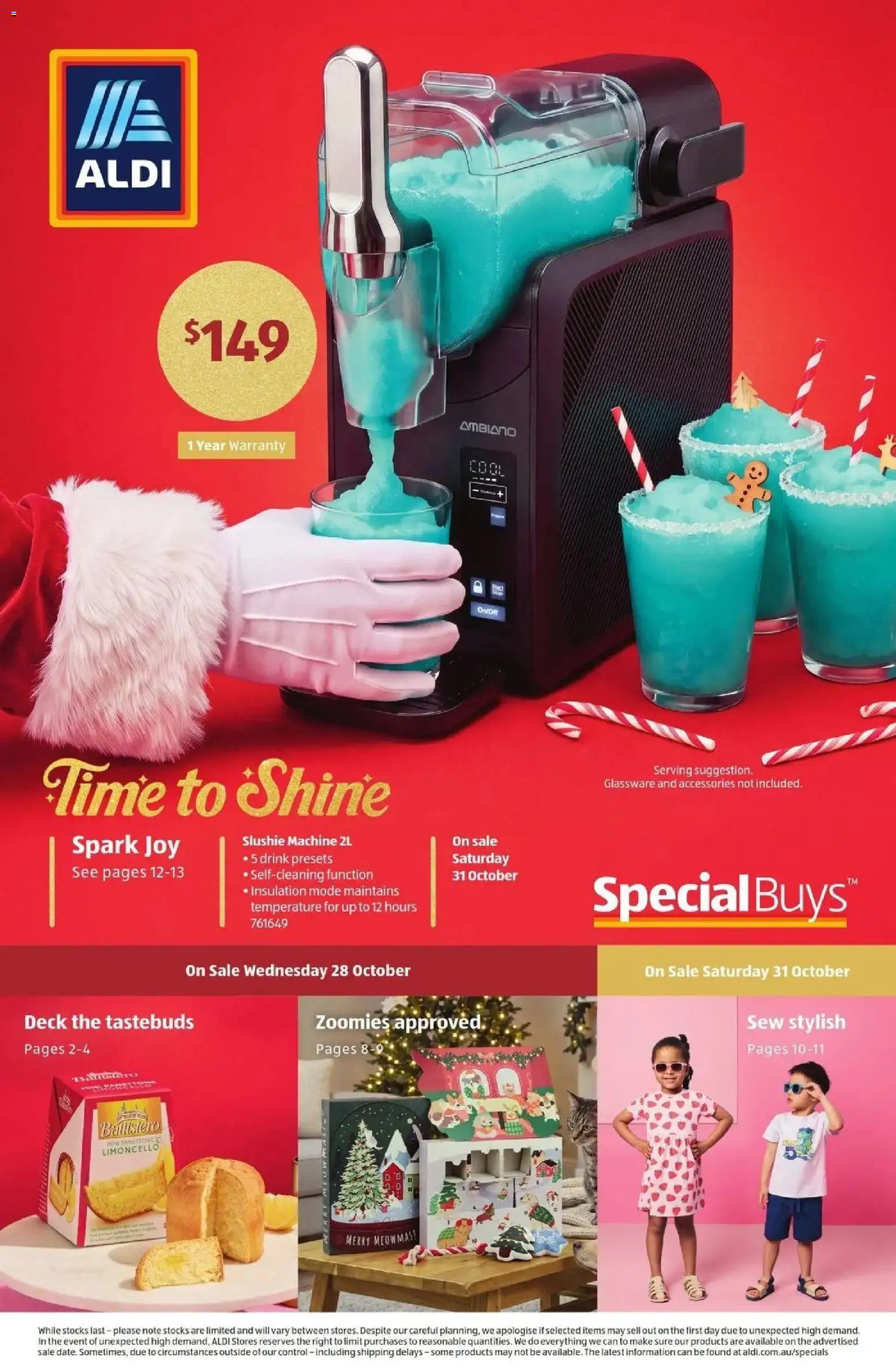 Preview of catalogue Aldi catalogue SA from shop Aldi valid 28/10/2026