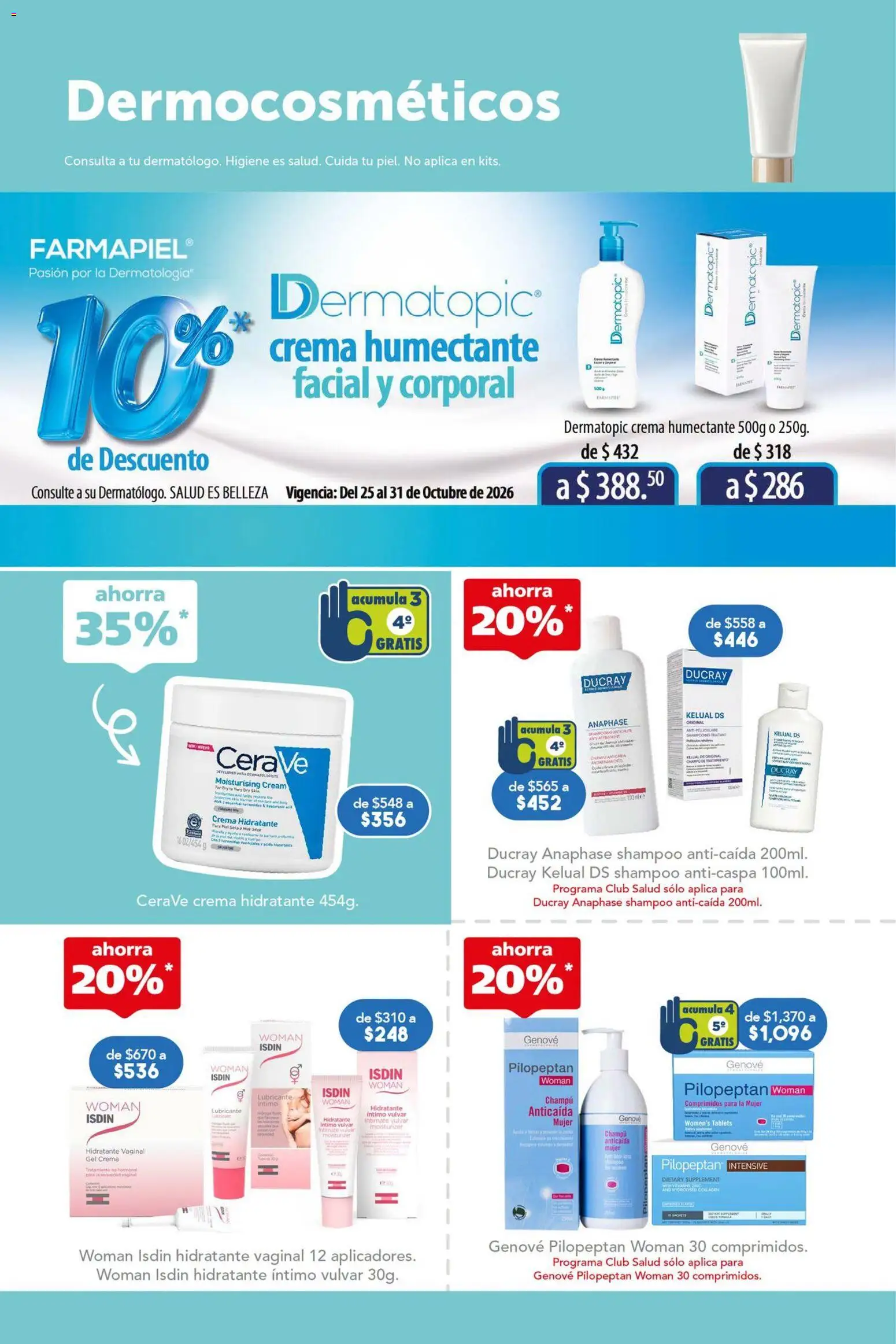 Vista previa las ofertas de la tienda Farmacia San Pablo - Farmacia San Pablo catálogo desde el 25/10/2026 