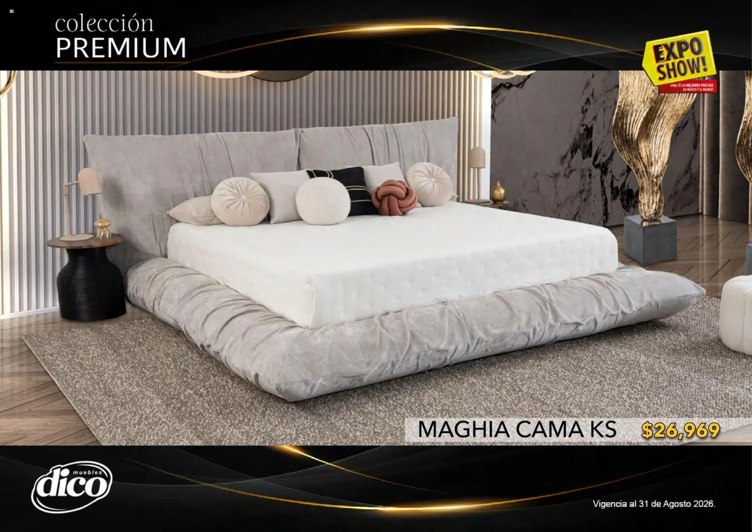 Vista previa las ofertas de la tienda Muebles Dico - Muebles Dico catálogo Colección Premium desde el 01/08/2026 