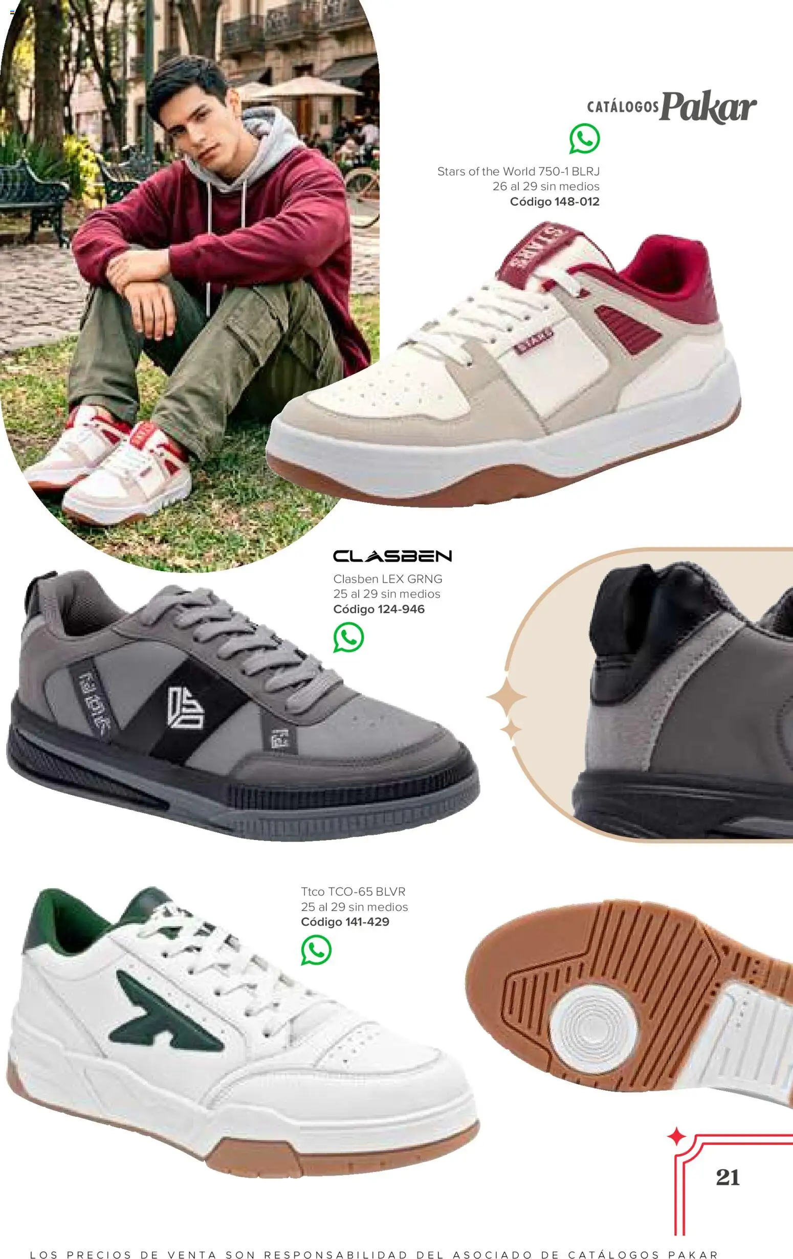 Vista previa las ofertas de la tienda SC Pakar - SC Pakar catálogo Hombre desde el 31/07/2026 