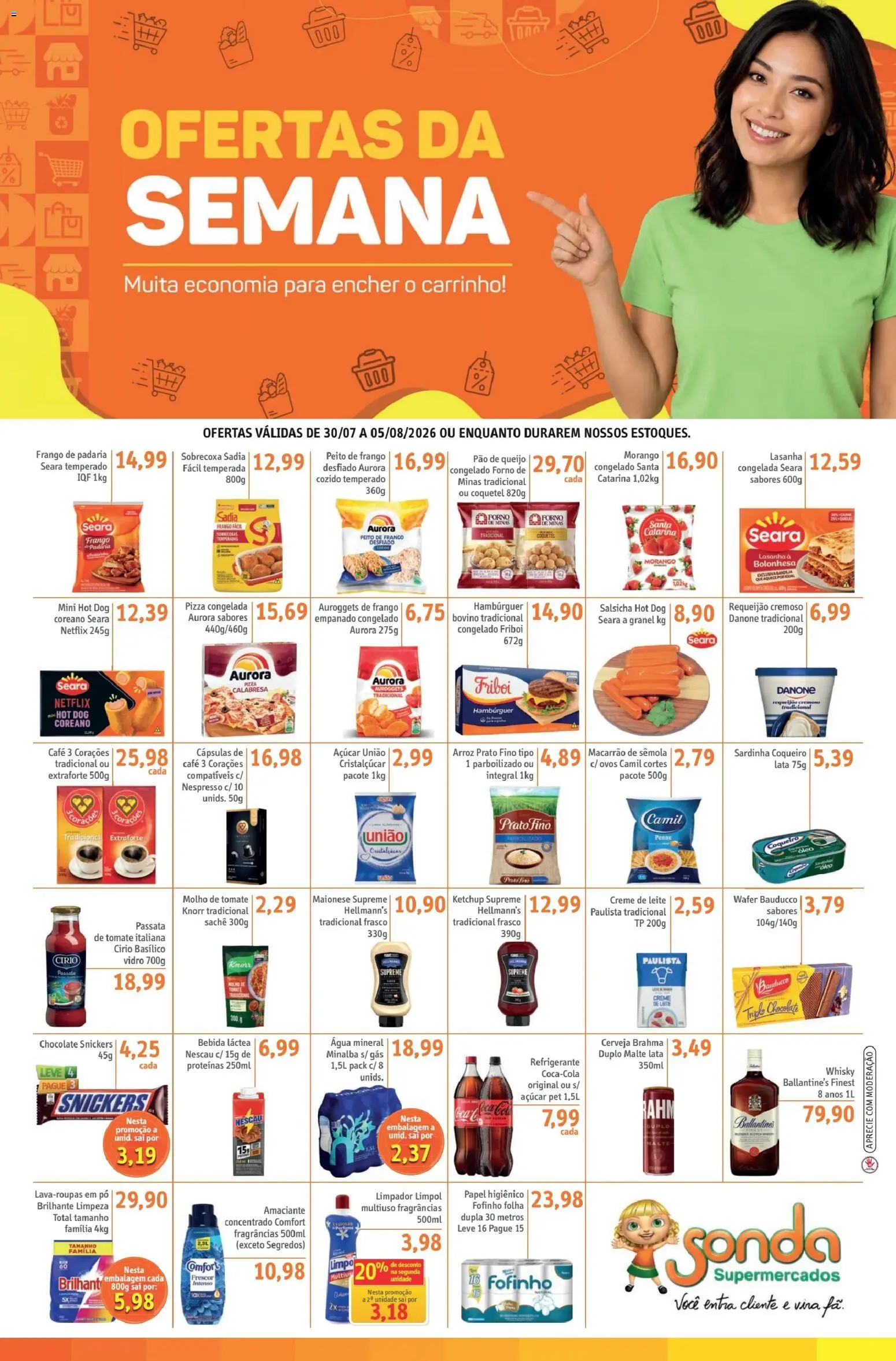 Pré-Visualização do folheto "Sonda - Ofertas da semana" da loja Sonda válido a partir de 30/07/2026