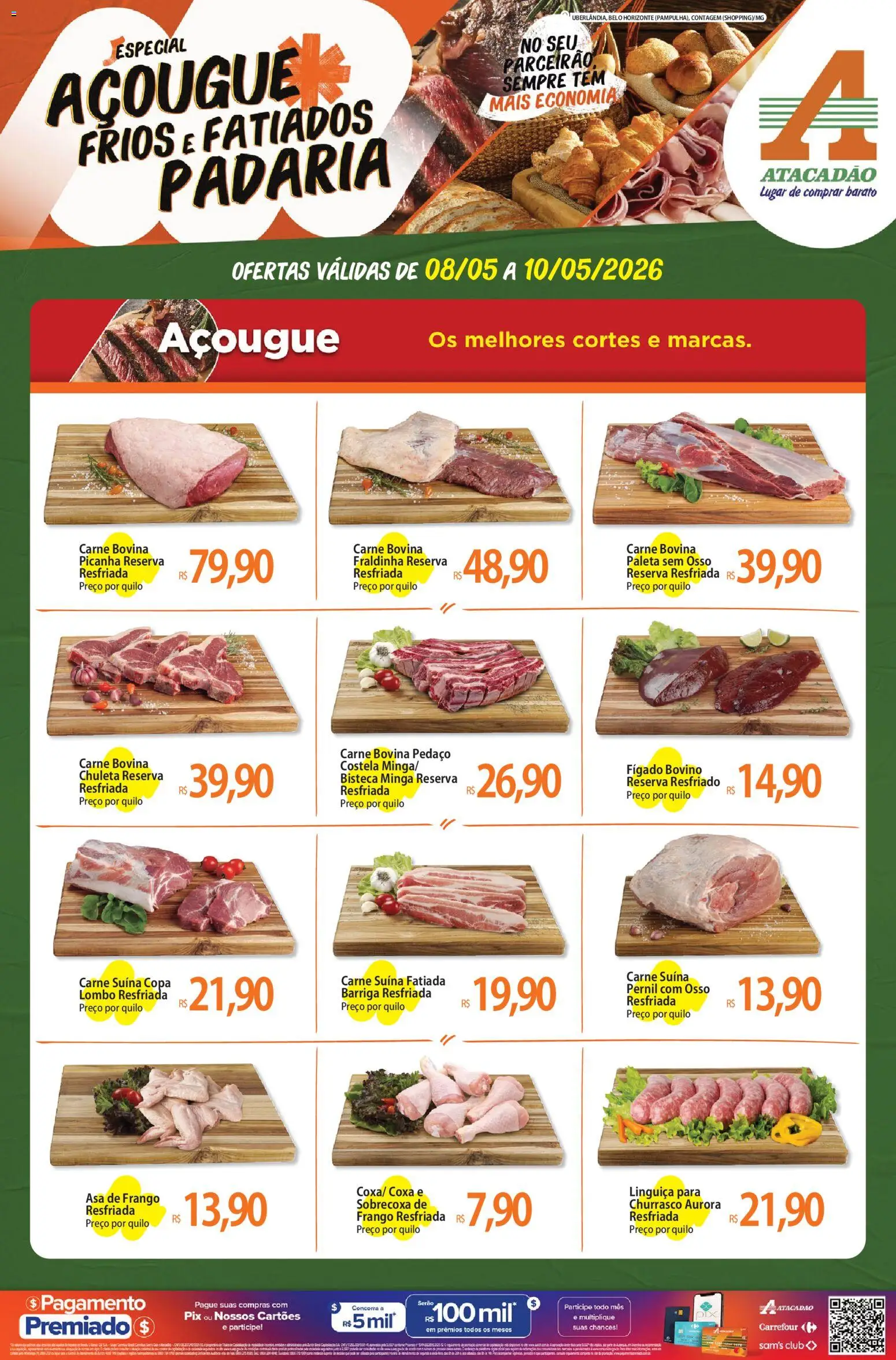 Pré-Visualização do folheto "Atacadão ofertas - MG" da loja Atacadão válido a partir de 08/05/2026