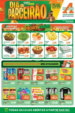 Pré-Visualização do folheto "Atacadão ofertas - GO" da loja Atacadão válido a partir de 25/06/2026