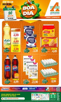 Pré-Visualização do folheto "Atacadão ofertas - SP" da loja Atacadão válido a partir de 16/10/2026