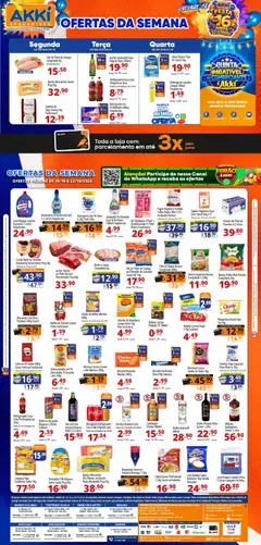 Pré-Visualização do folheto "Akki Atacadista - Ofertas da semana" da loja Akki Atacadista válido a partir de 19/10/2026