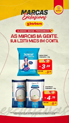 Pré-Visualização do folheto "Gbarbosa ofertas Marcas Exclusivas" da loja Gbarbosa válido a partir de 16/10/2026