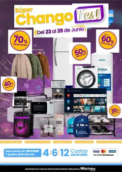 Vista previa del folleto de la tienda Changomas válido desde el 23/06/2026 