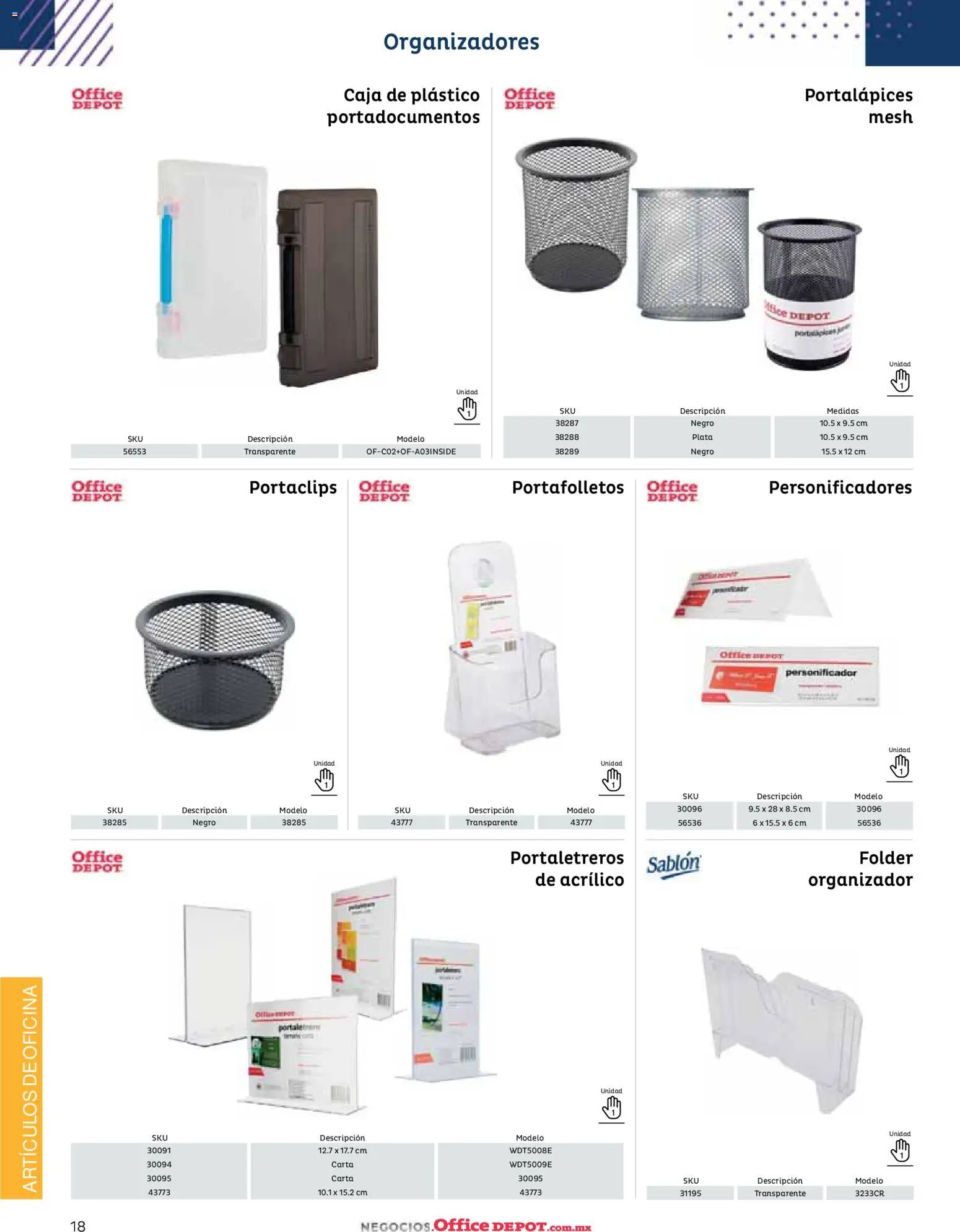 Vista previa las ofertas de la tienda Office Depot - Catálogo 2026 desde el 12/01/2026 