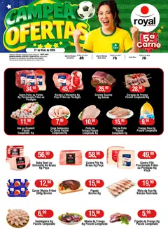 Pré-Visualização do folheto "Royal Supermercados ofertas Quinta da Carne" da loja Royal Supermercados válido a partir de 21/05/2026
