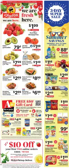 Ad Preview of ShopRite ShopRite Weekly Ad from 07/19/2026
