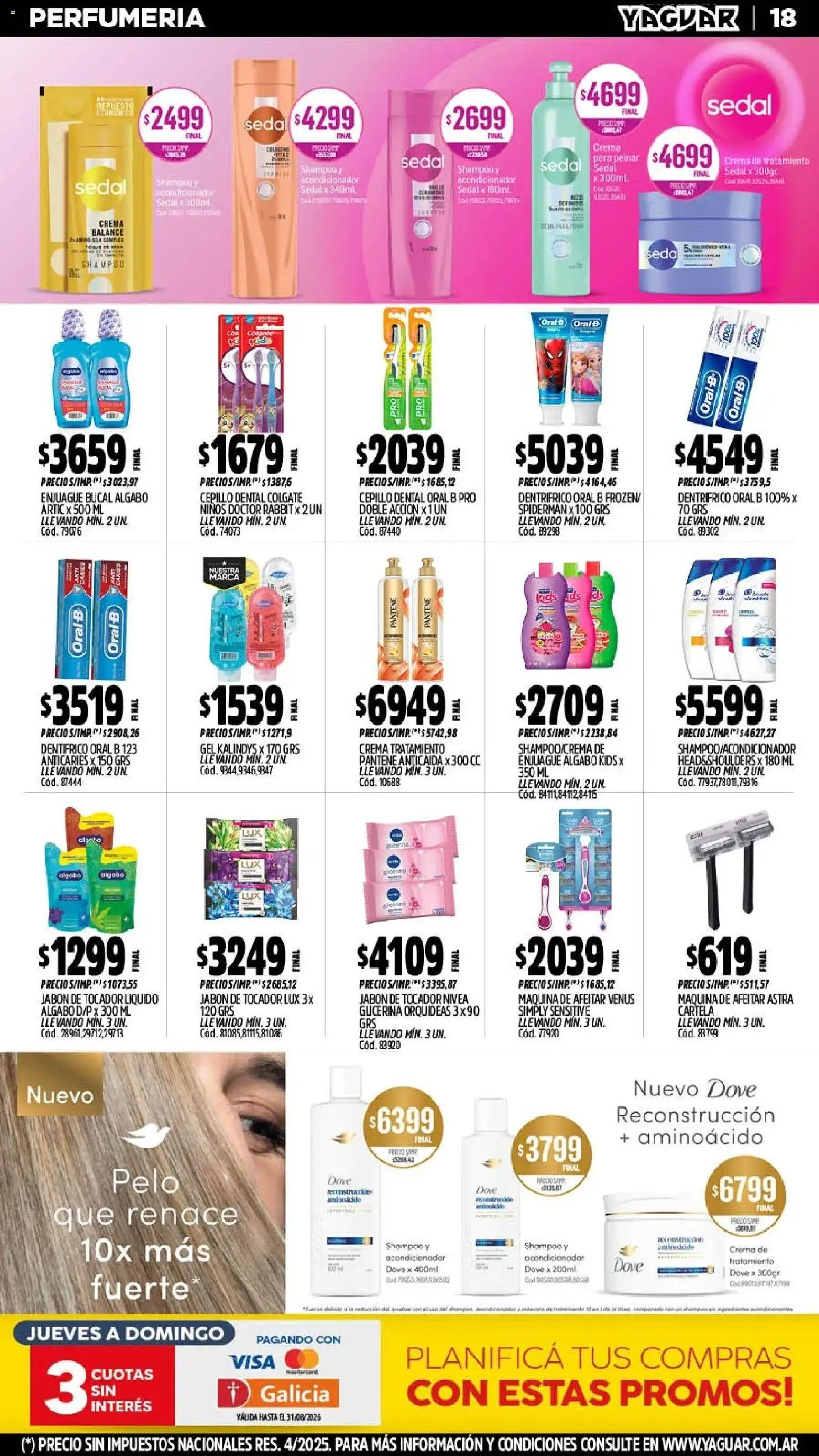 Vista previa del folleto de la tienda Yaguar válido desde el 03/08/2026 