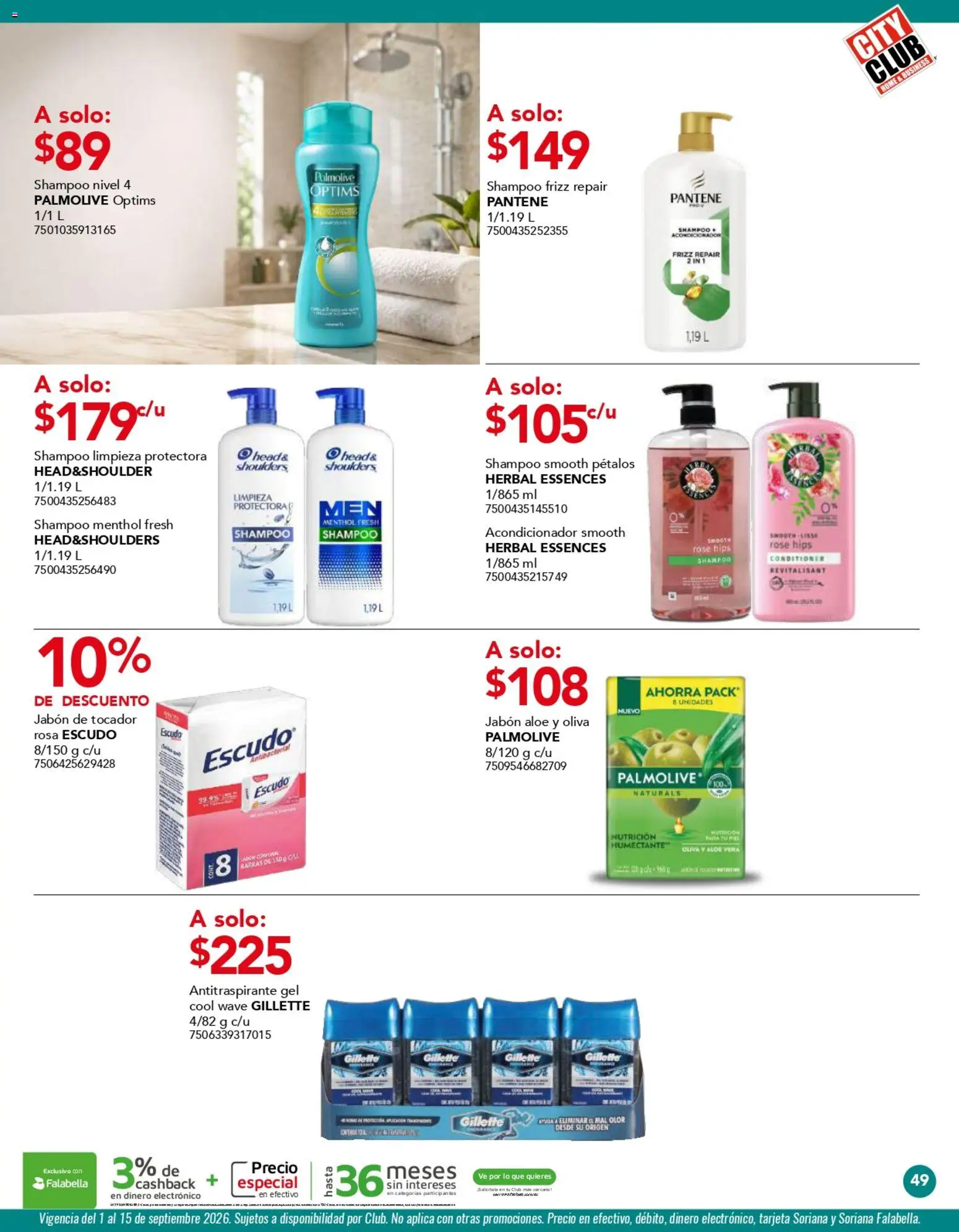 Vista previa las ofertas de la tienda City Club - City Club catálogo desde el 01/09/2026 