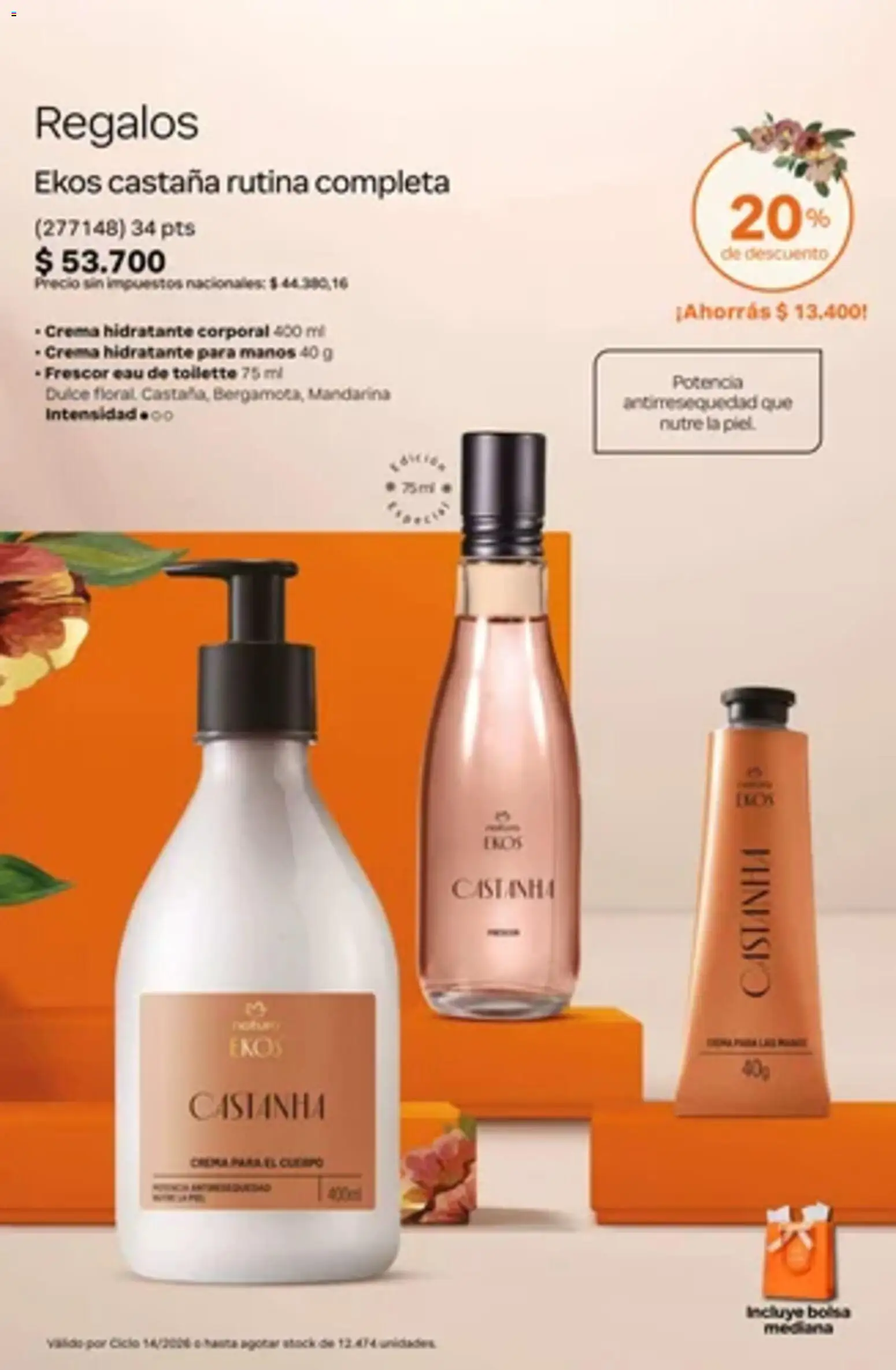 Vista previa del folleto de la tienda Natura válido desde el 01/10/2026 - Bolsa, Crema, Dulce, Eau de toilette