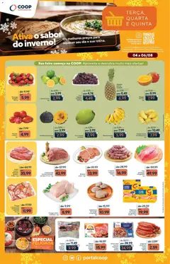 Pré-Visualização do folheto "Coop - Ofertas da semana" da loja Coop válido a partir de 04/08/2026