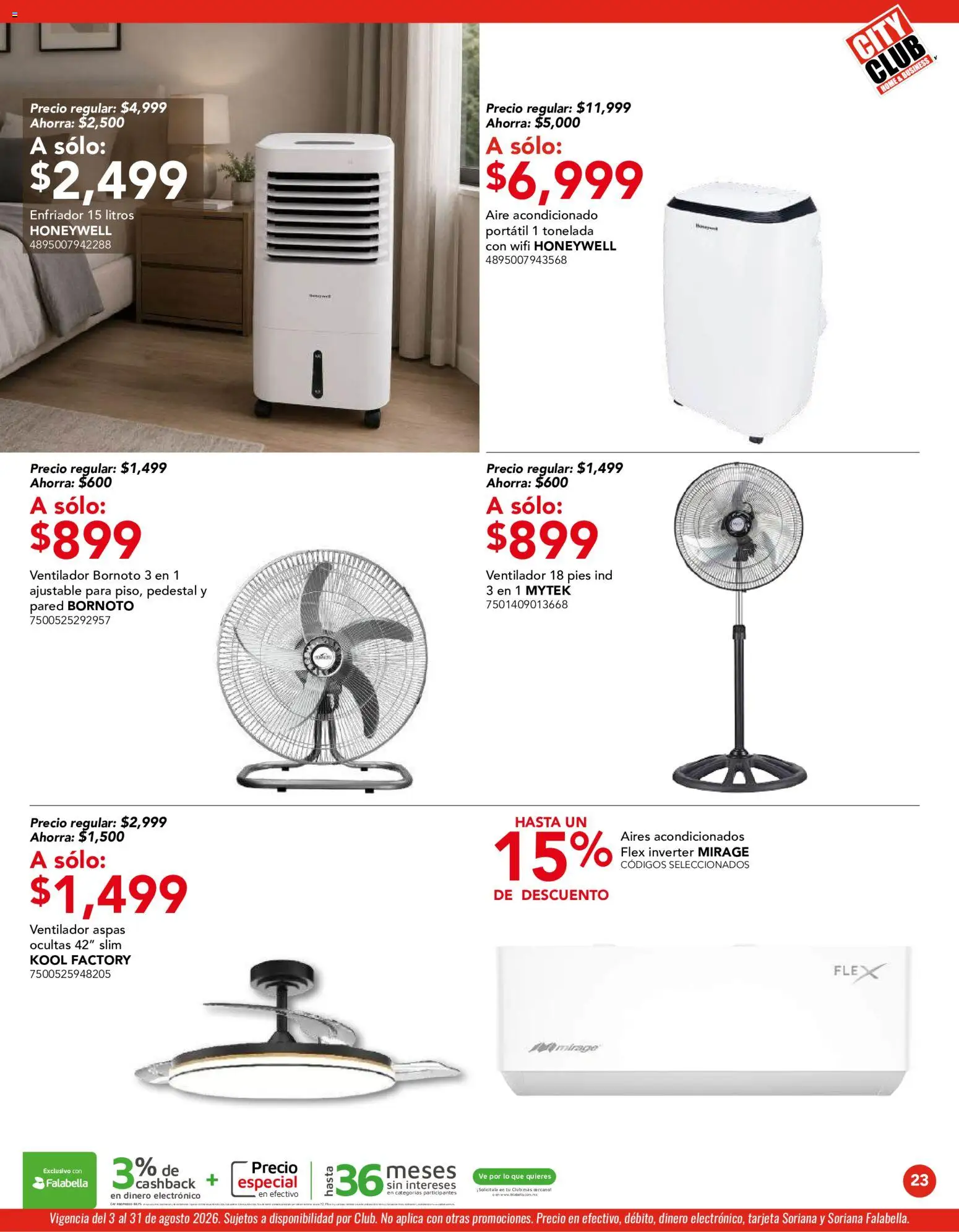 Vista previa las ofertas de la tienda City Club - City Club catálogo desde el 03/08/2026 