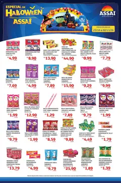 Pré-Visualização do folheto "Assaí Atacadista ofertas Halloween" da loja Assaí Atacadista válido a partir de 22/10/2026