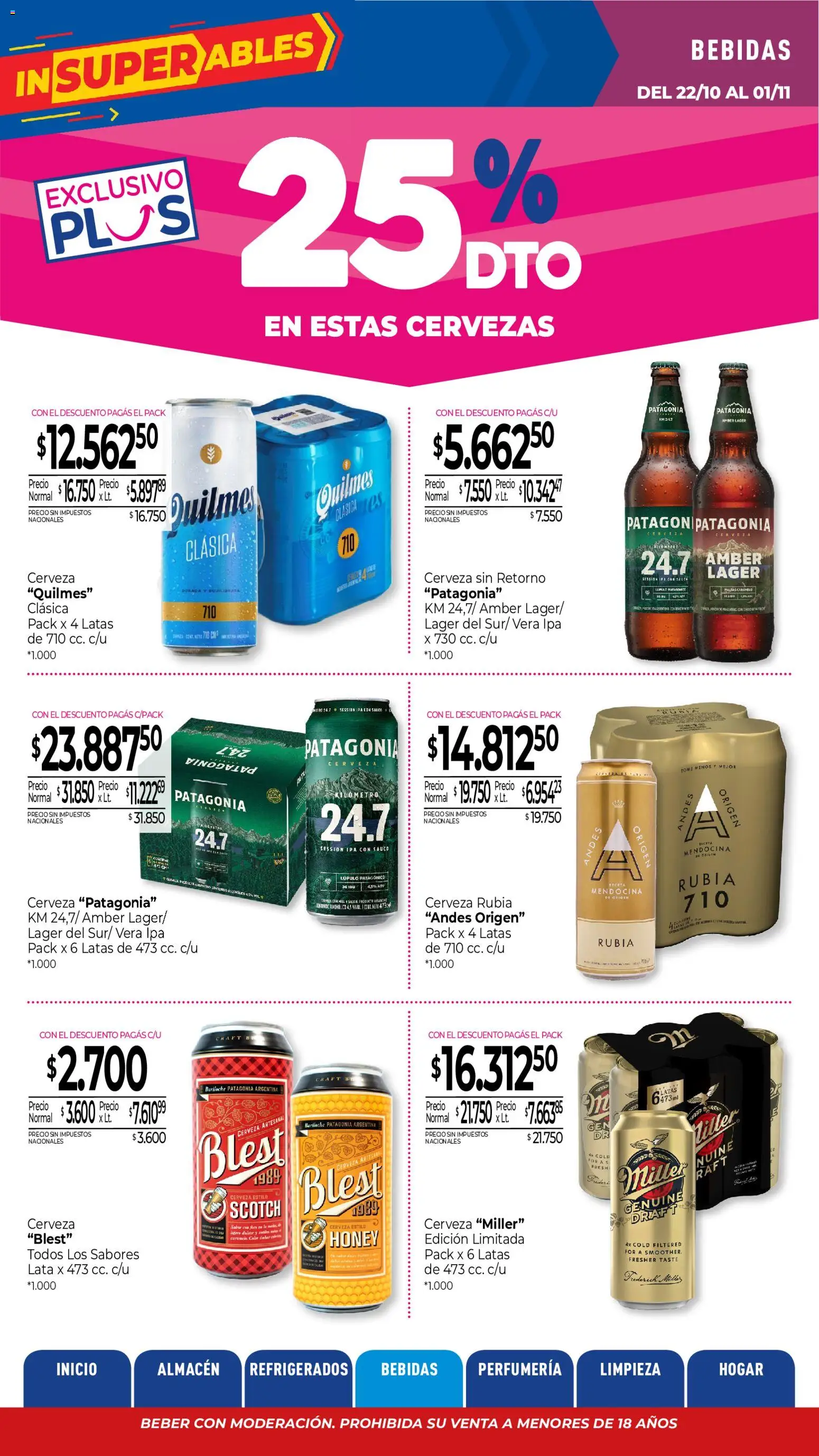 Vista previa del folleto de la tienda La Anonima válido desde el 22/10/2026 