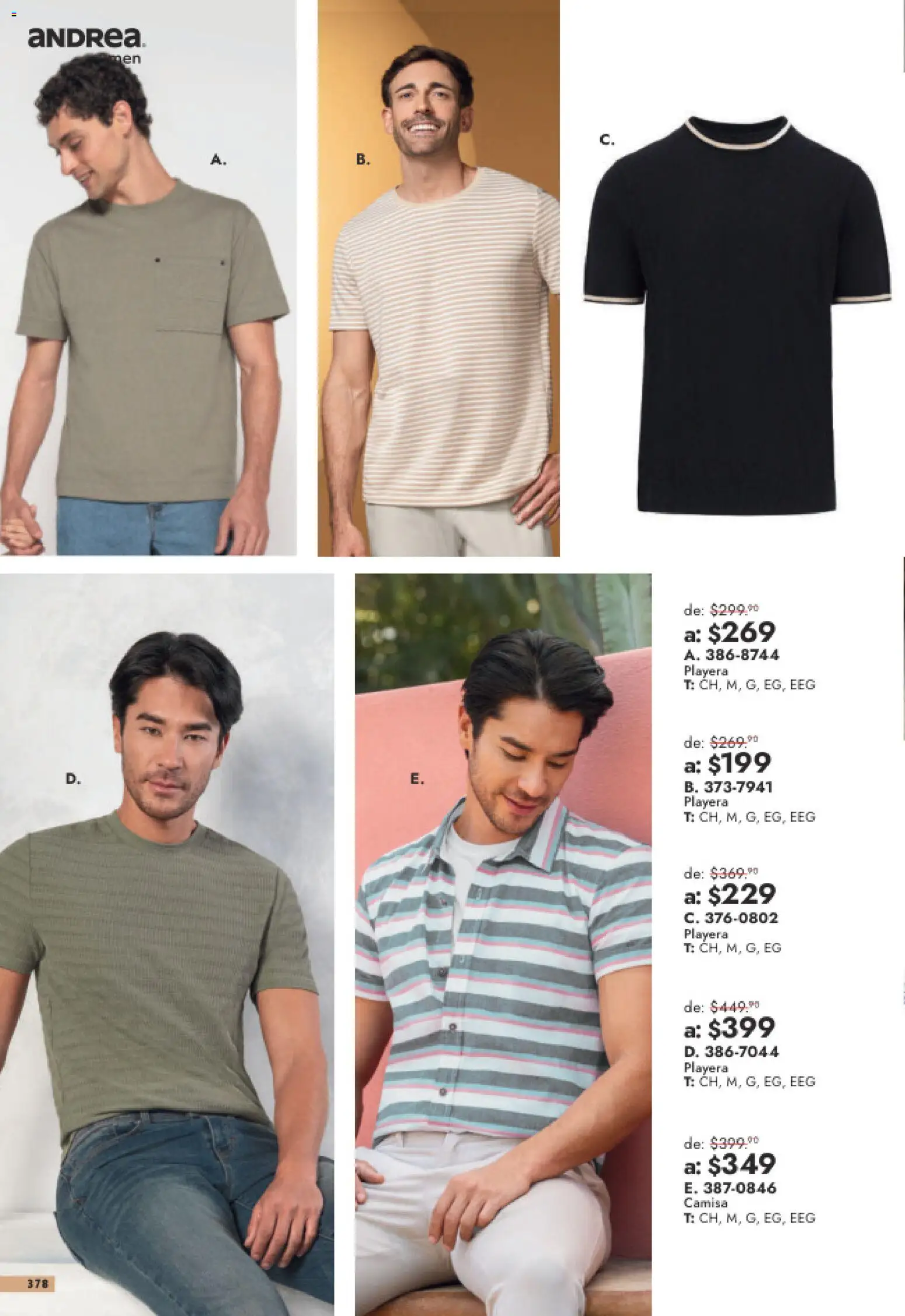Vista previa las ofertas de la tienda Andrea - Andrea catálogo Outlet desde el 26/07/2026 