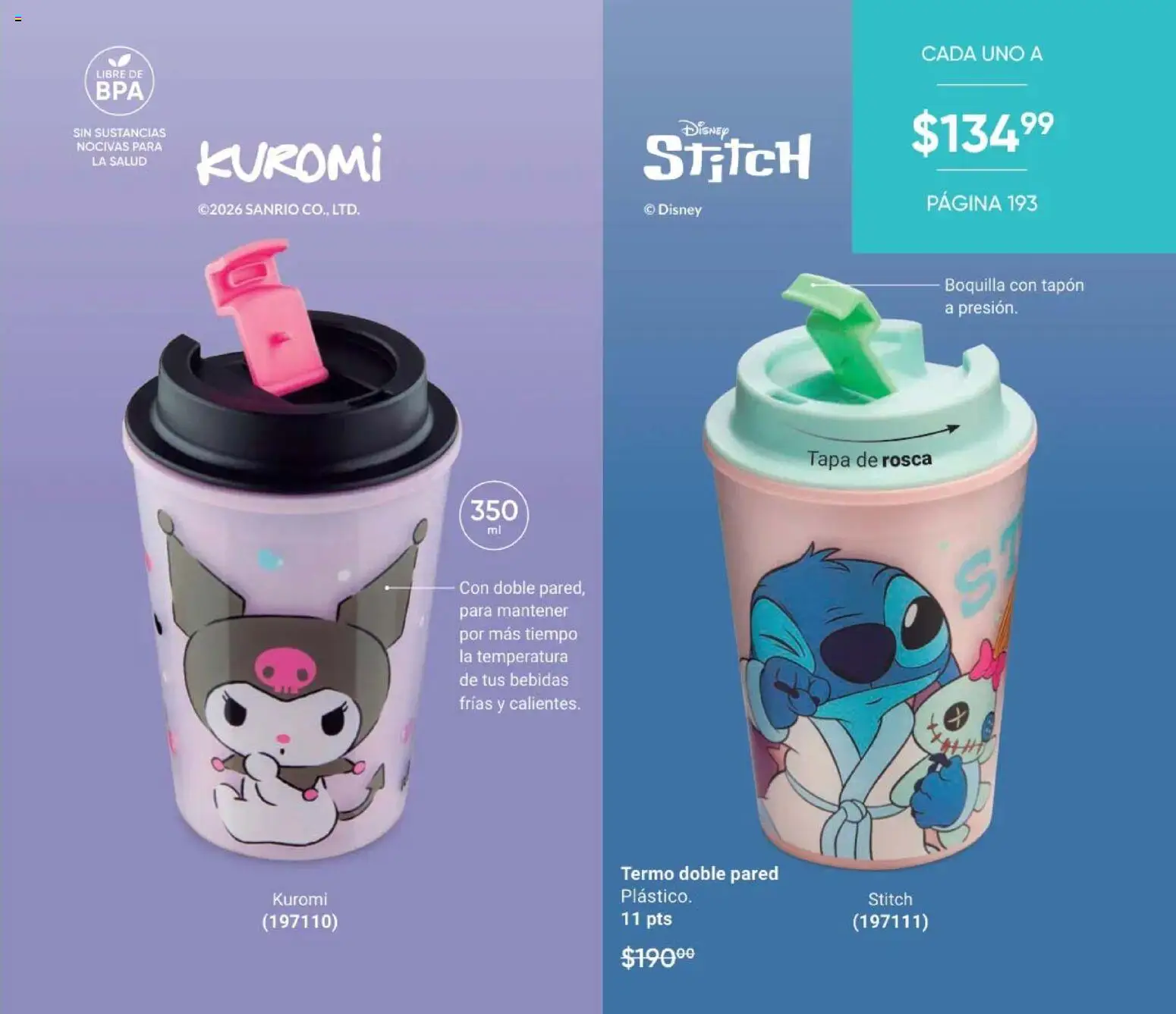 Vista previa las ofertas de la tienda AVON - AVON Casa & Estilo 8 2026 desde el 08/05/2026 - Termo, Bebidas