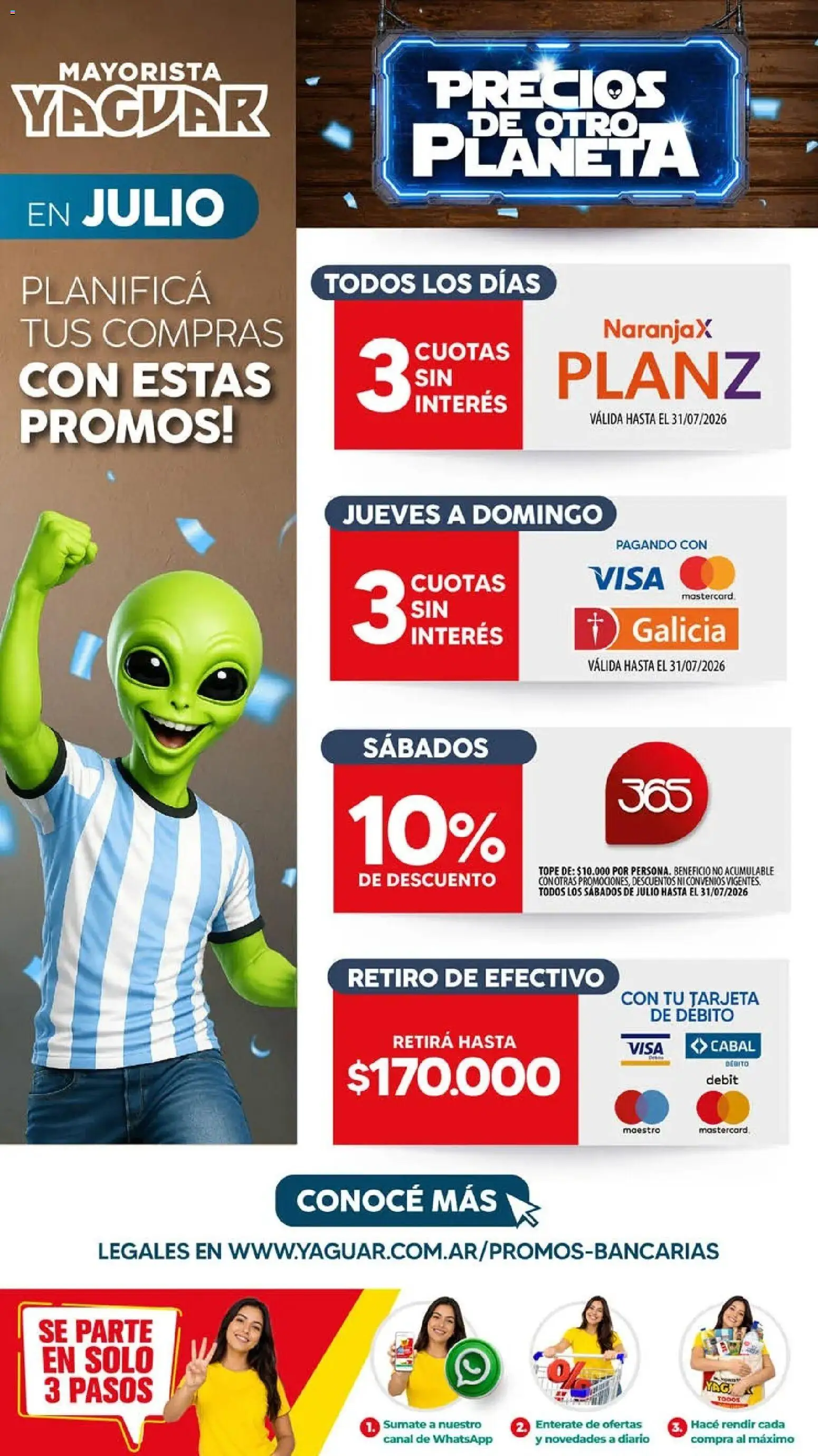 Vista previa del folleto de la tienda Yaguar válido desde el 13/07/2026 