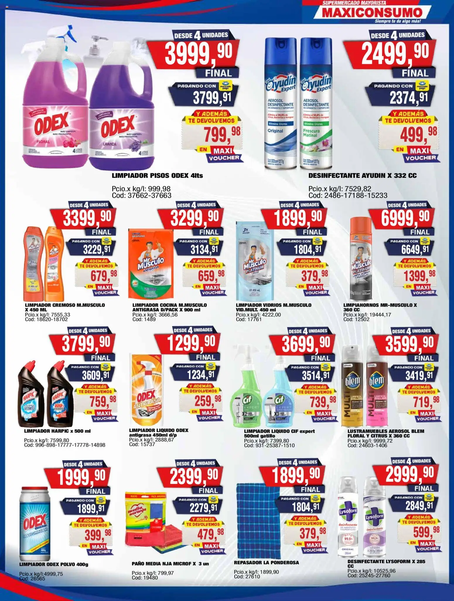 Vista previa del folleto de la tienda Maxiconsumo válido desde el 28/09/2026 