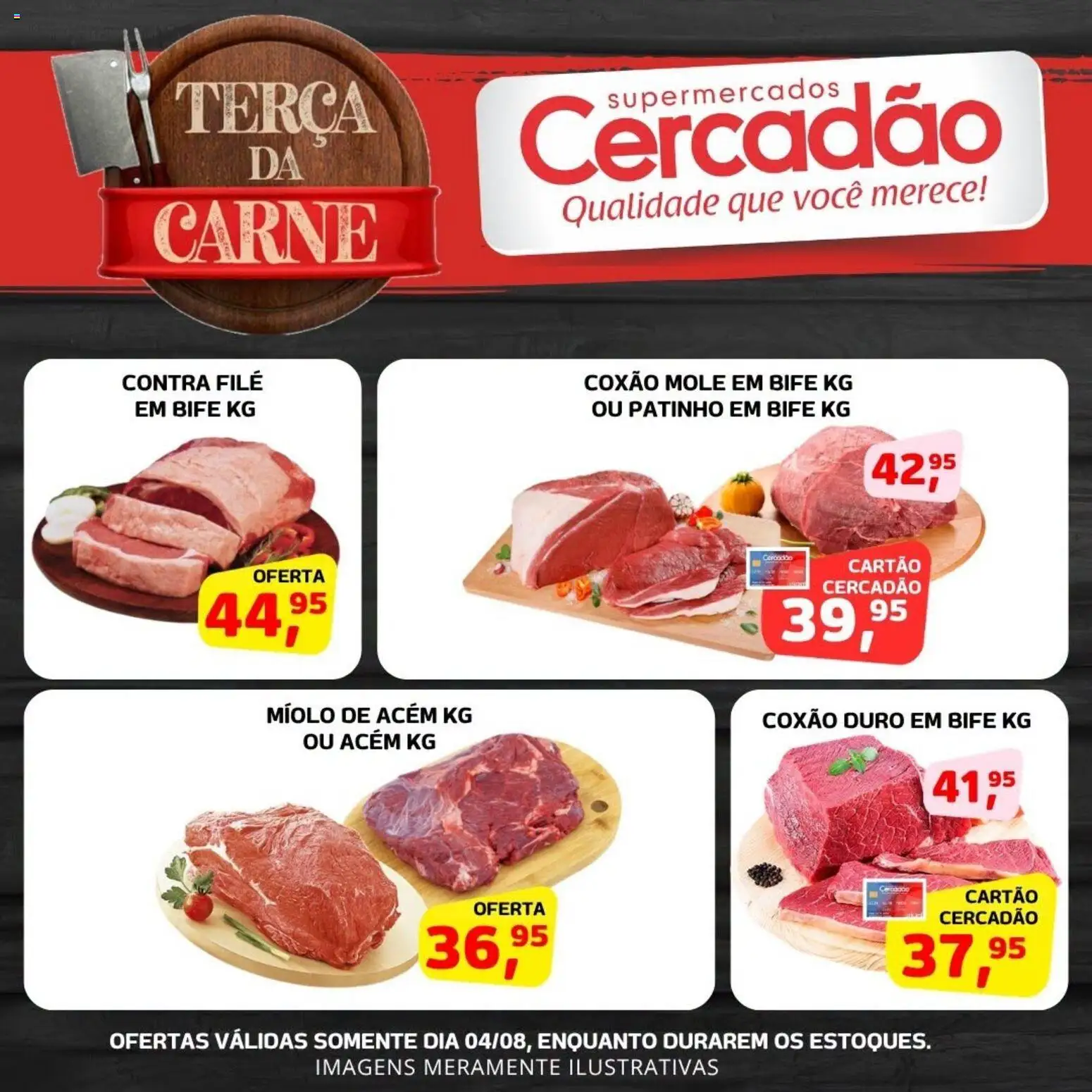 Pré-Visualização do folheto "Cercadão - Ofertas da semana" da loja Cercadão válido a partir de 04/08/2026