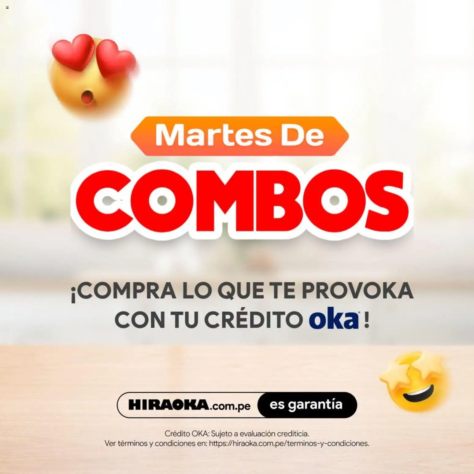 Vista previa de Catálogo Hiraoka - Martes De Combos de la tienda Hiraoka válido desde 21/07/2026