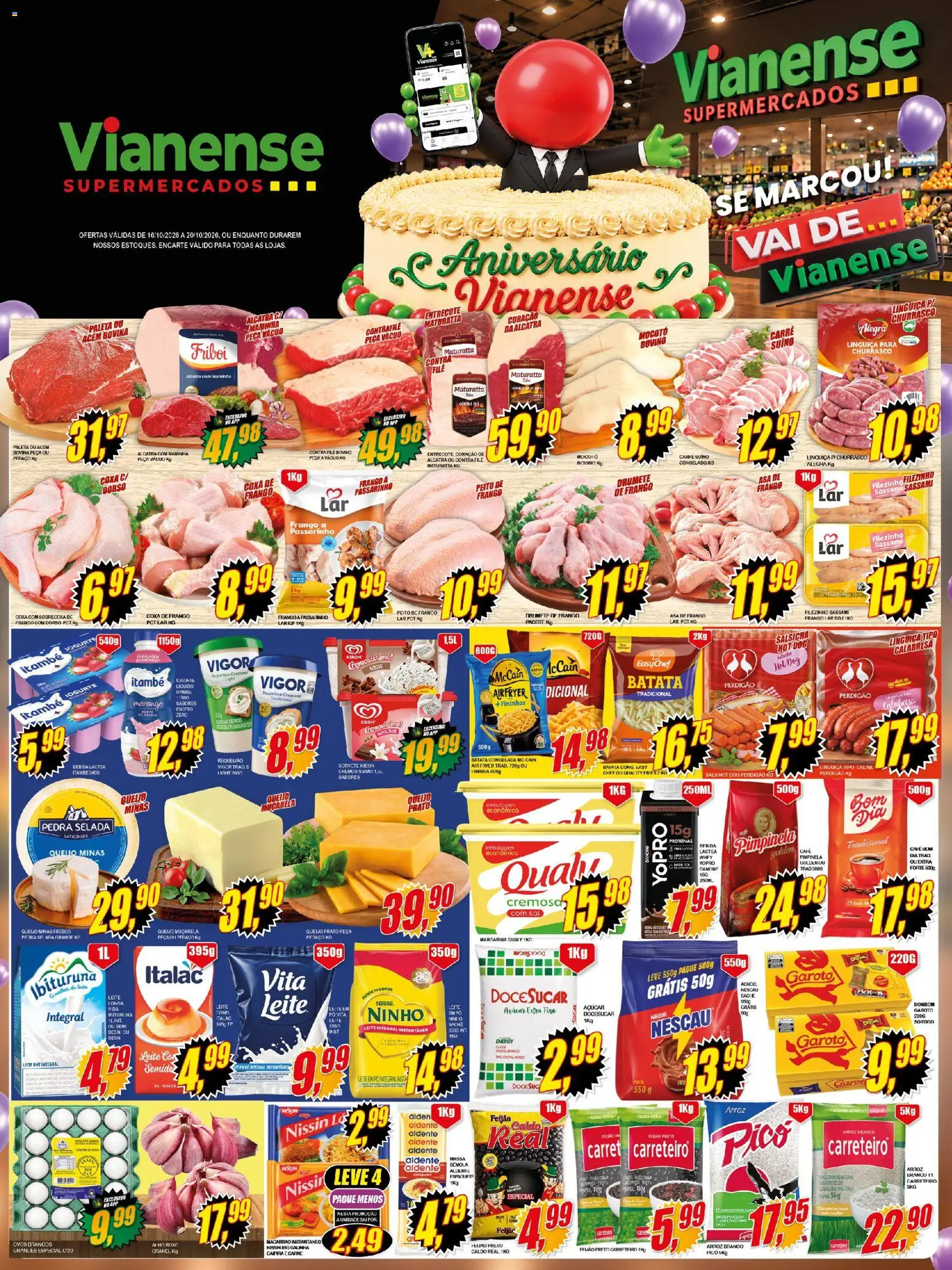 Pré-Visualização do folheto "Vianense ofertas" da loja Vianense válido a partir de 16/10/2026