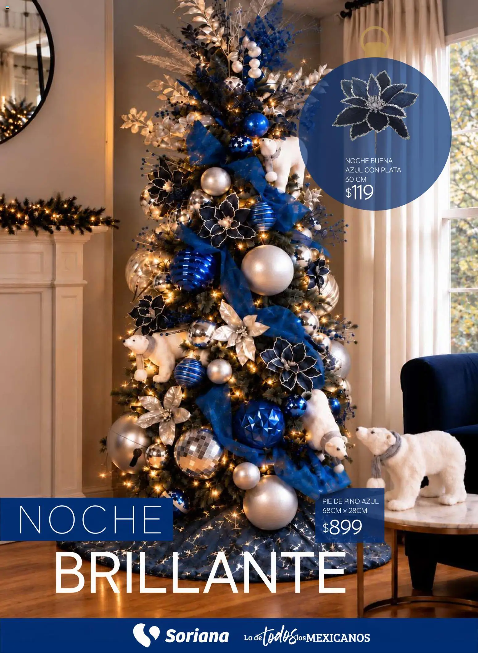 Vista previa las ofertas de la tienda Soriana - Soriana Híper - Decoracion Navideña desde el 30/09/2026 