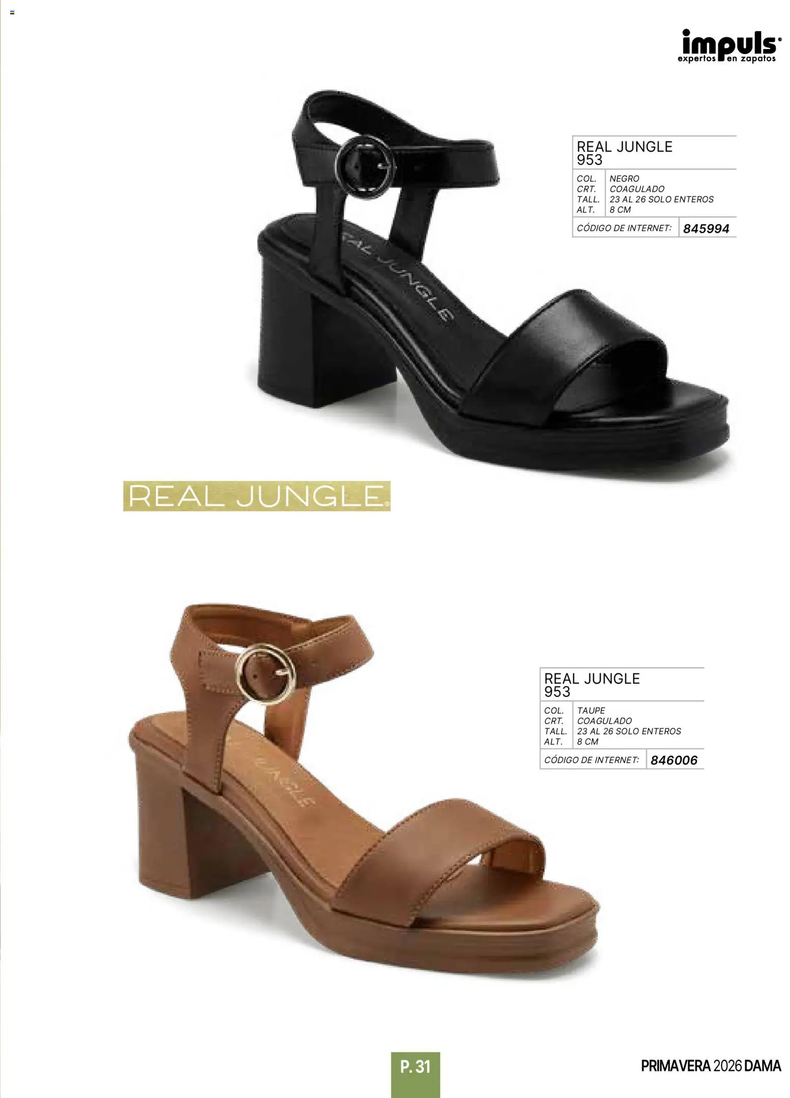 Vista previa las ofertas de la tienda Impuls - Catálogo Primavera desde el 01/01/2026 - Zapatos