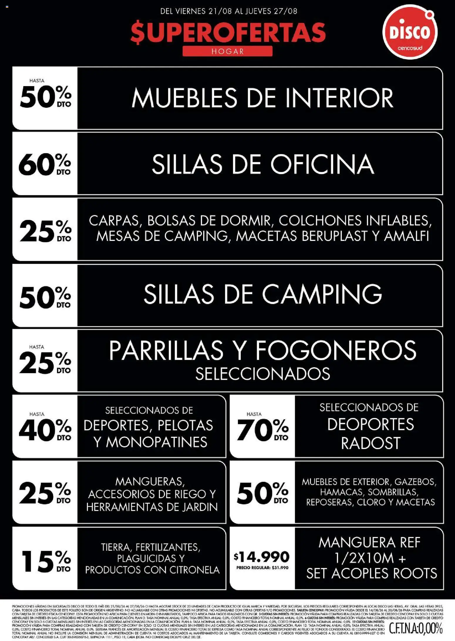 Vista previa del folleto de la tienda Disco válido desde el 20/08/2026 