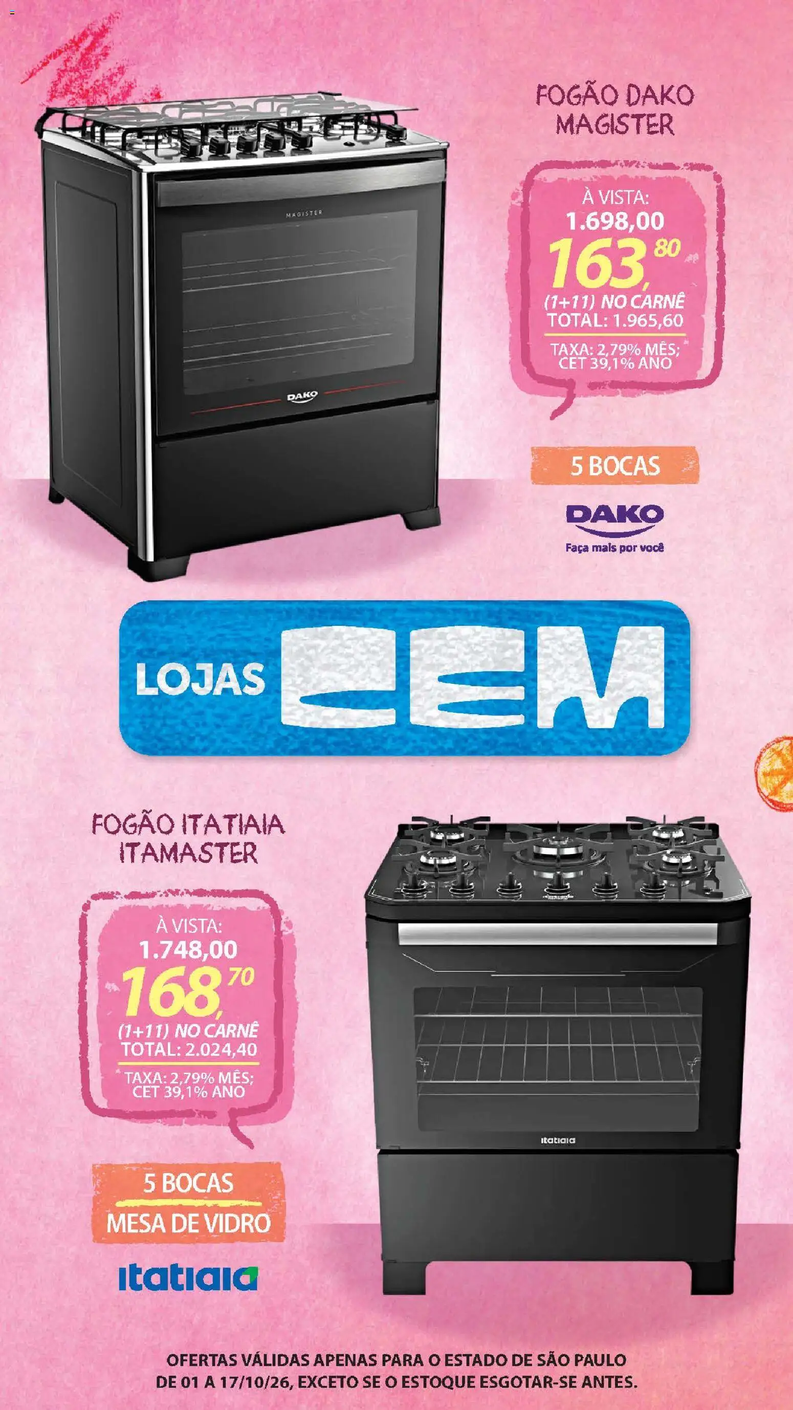 Ofertas Lojas Cem até 17/10/2026. - Página 66