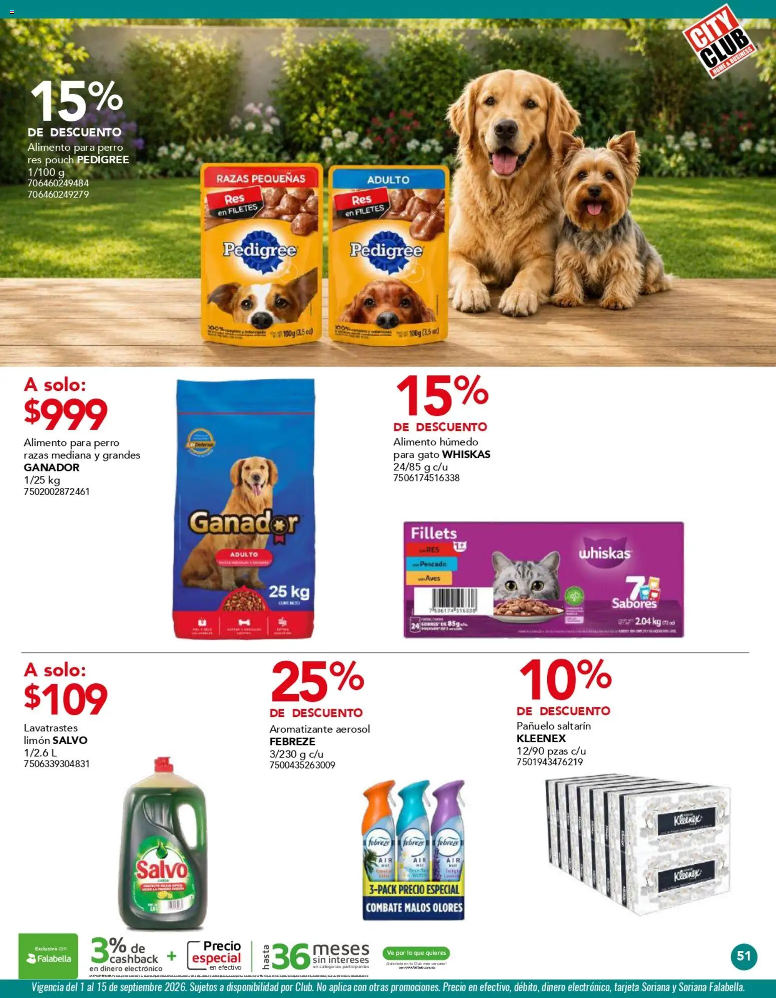 Vista previa las ofertas de la tienda City Club - City Club catálogo desde el 01/09/2026 